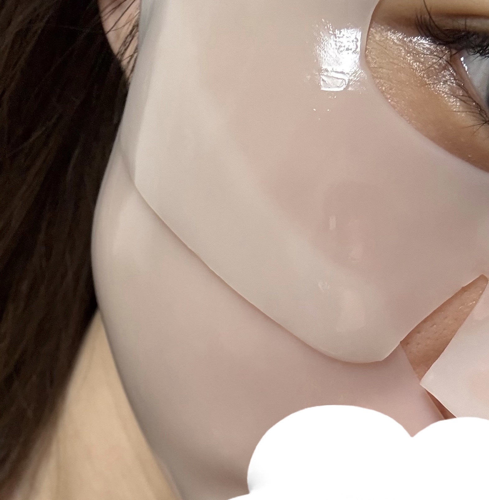 RXザ・アルファ アルブチン ハイドロゲルパック/COSRX/シートマスク・パックを使ったクチコミ（2枚目）