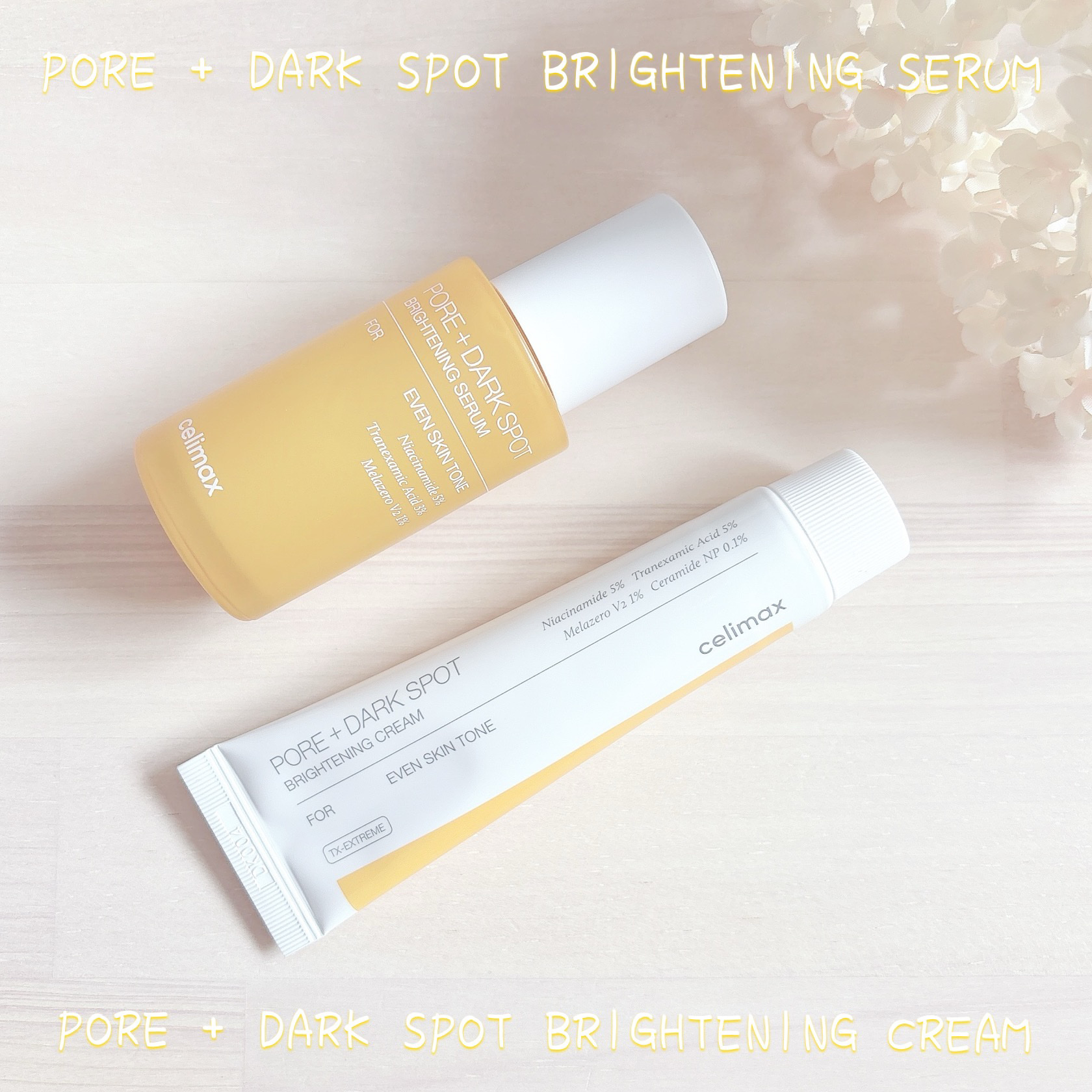 ポア ブライトニング シミケアセラム/celimax/美容液を使ったクチコミ（2枚目）