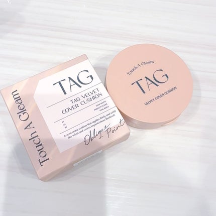 ベルベットカバークッション/TAG/クッションファンデーションを使ったクチコミ(6枚目)
