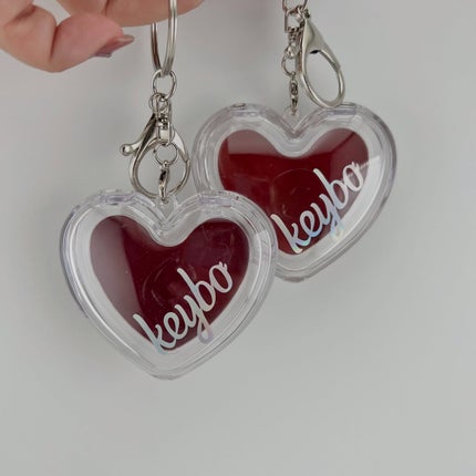 ハートキーリング リップ&チーク/keybo/口紅を使ったクチコミ(5枚目)