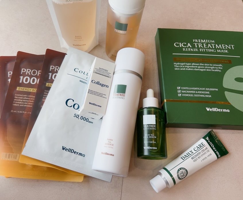 ティーツリースーディングバブルトナー150ml+詰め替え用100mlセット/WellDerma/化粧水を使ったクチコミ（1枚目）