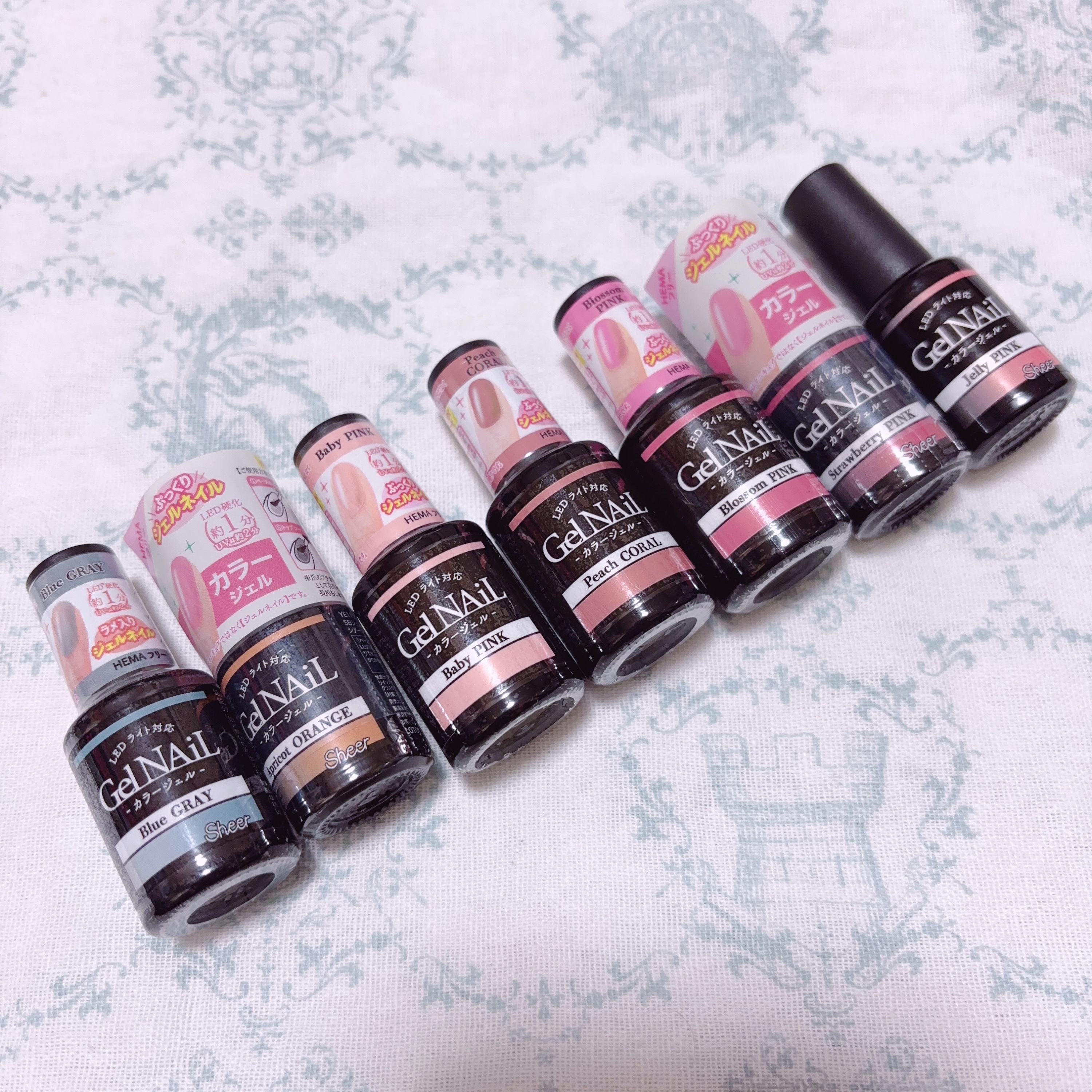 ジェルネイル（ライト対応）/セリア/ジェルネイルを使ったクチコミ（1枚目）