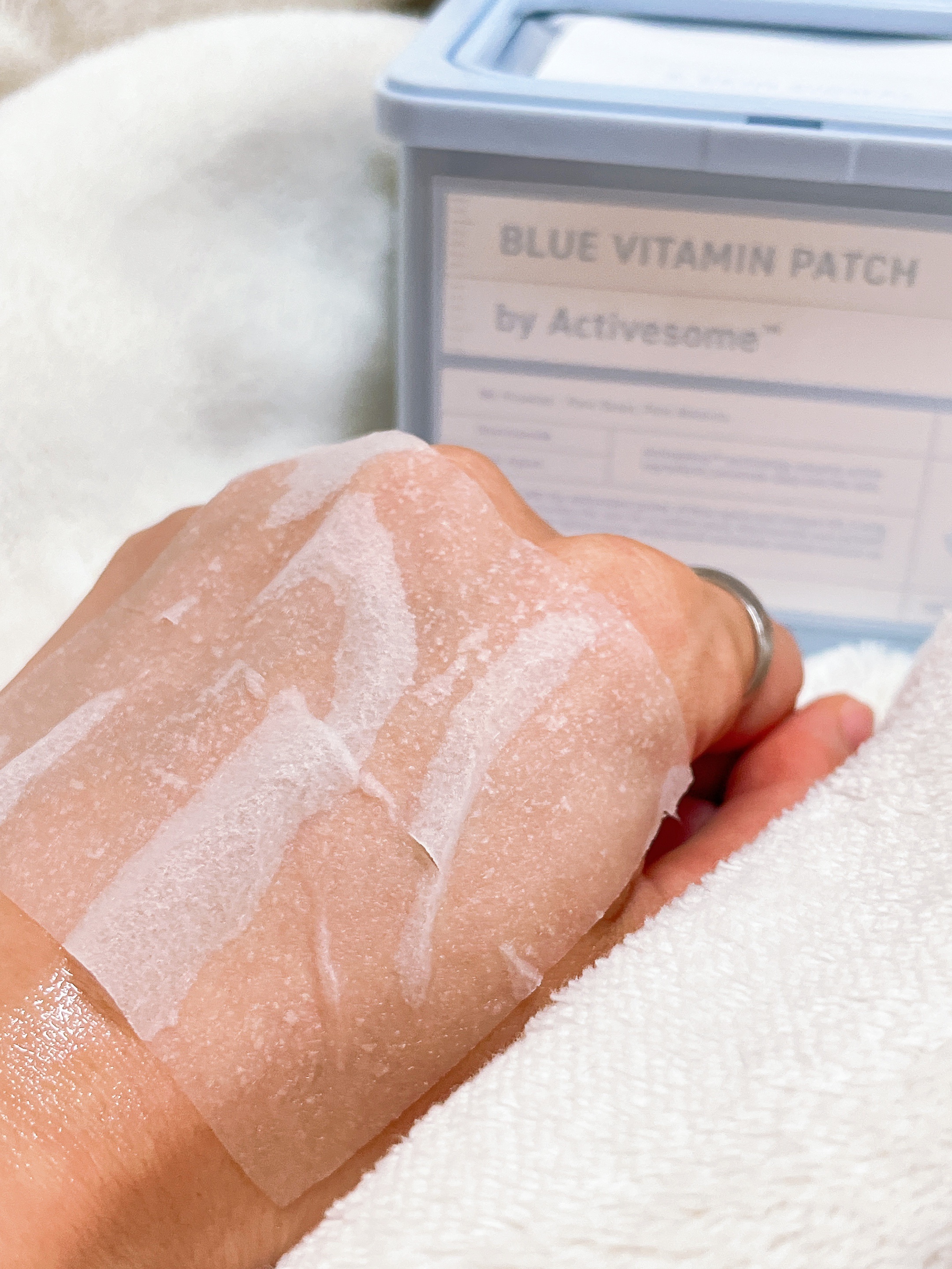 ブルービタミンパッチ/SKIN SIGNAL/シートマスク・パックを使ったクチコミ（3枚目）