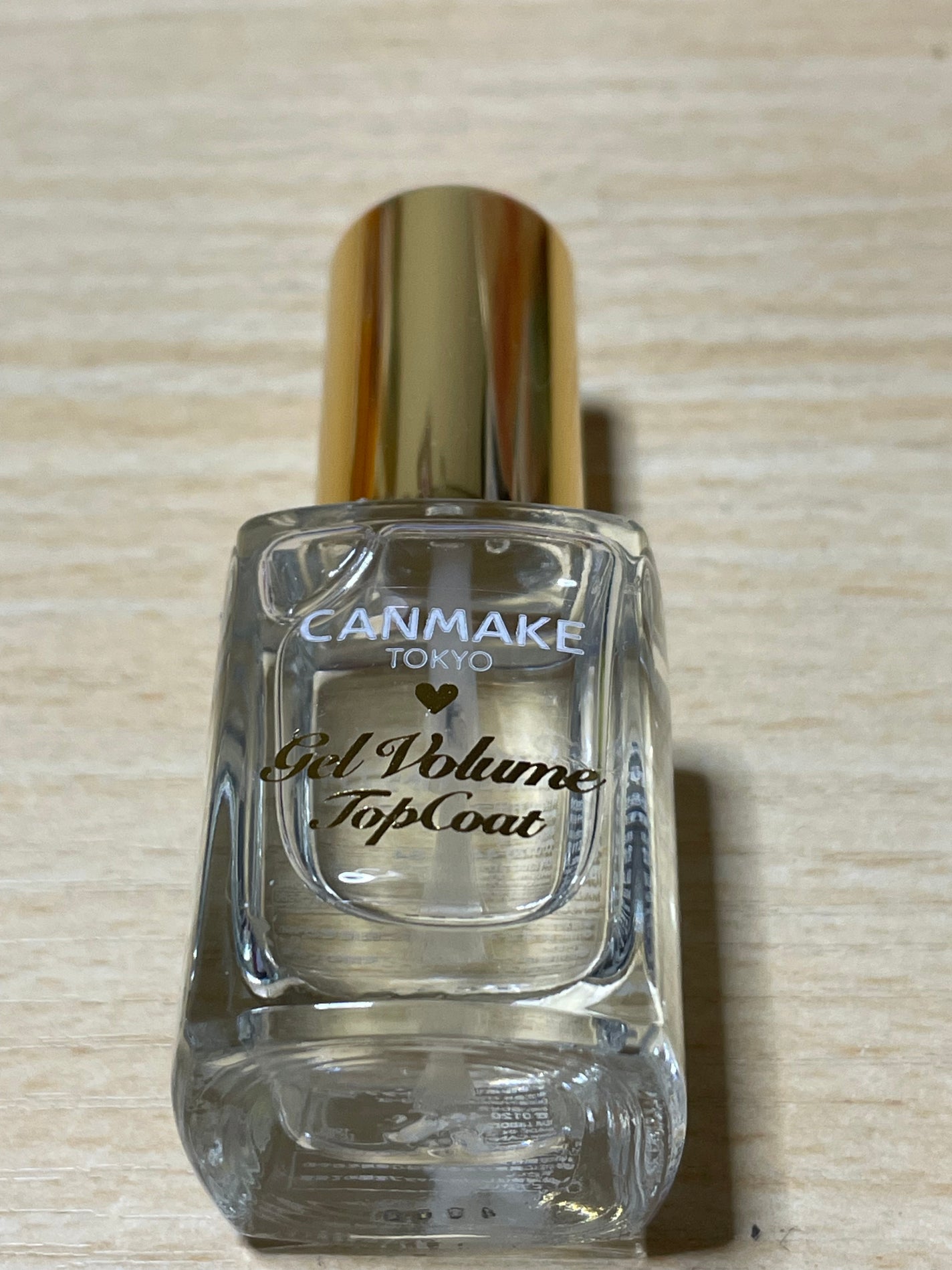 ジェルボリュームトップコート/キャンメイク/ネイルトップコートを使ったクチコミ(3枚目)