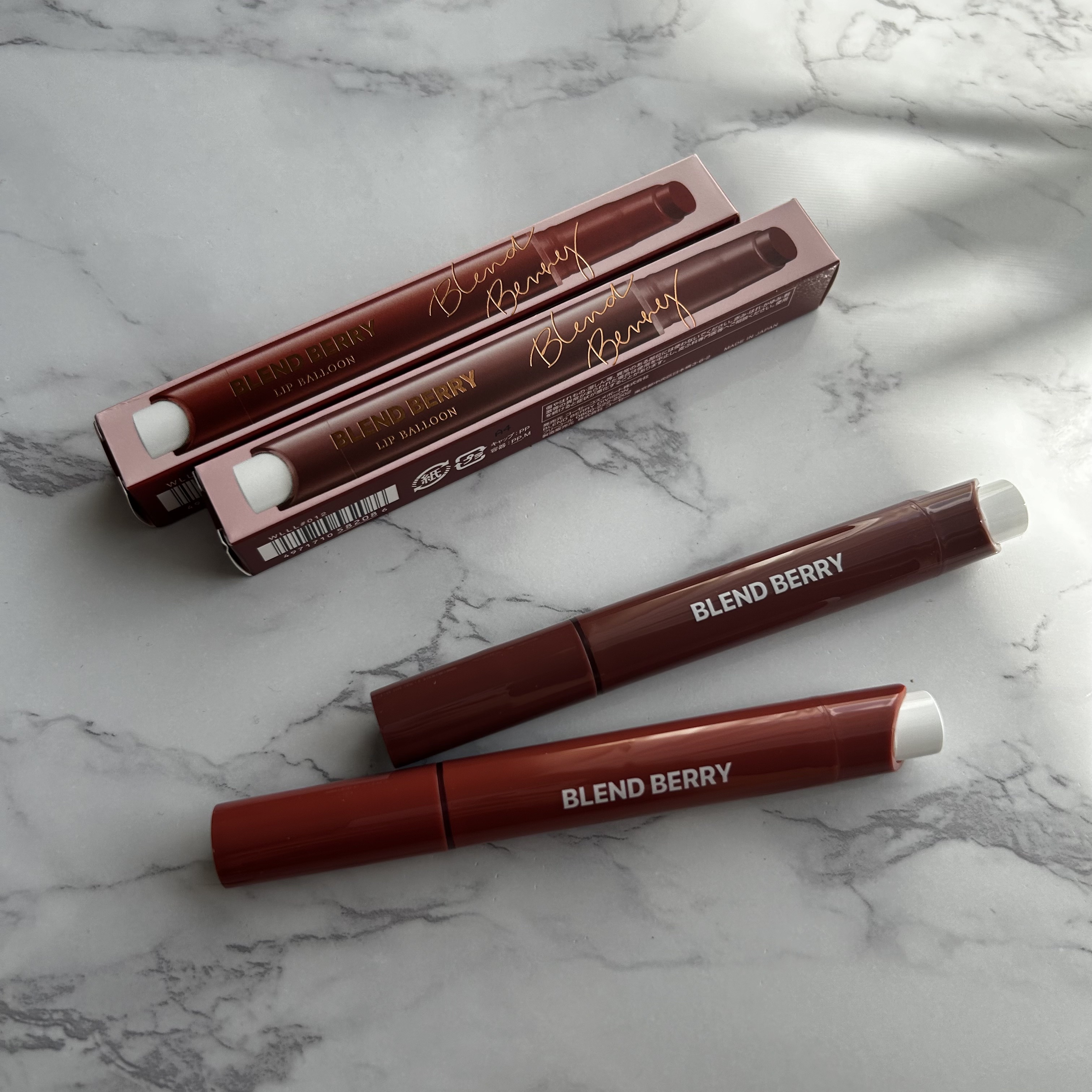 ブレンドベリー リップバルーン/BLEND BERRY/口紅を使ったクチコミ（1枚目）