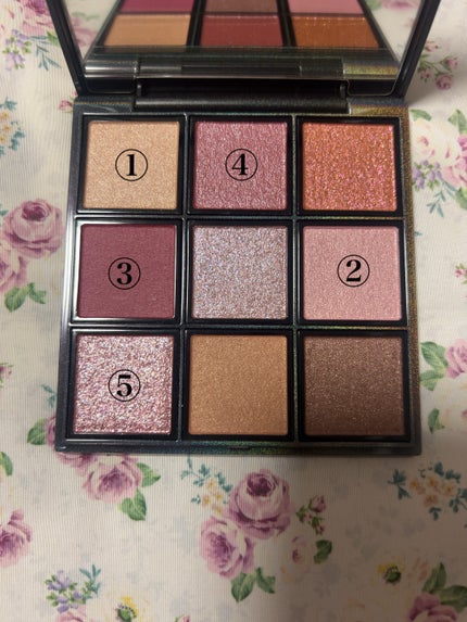 セルヴォーク エクスプレッシヴ アイズ/Celvoke/アイシャドウパレットを使ったクチコミ(4枚目)