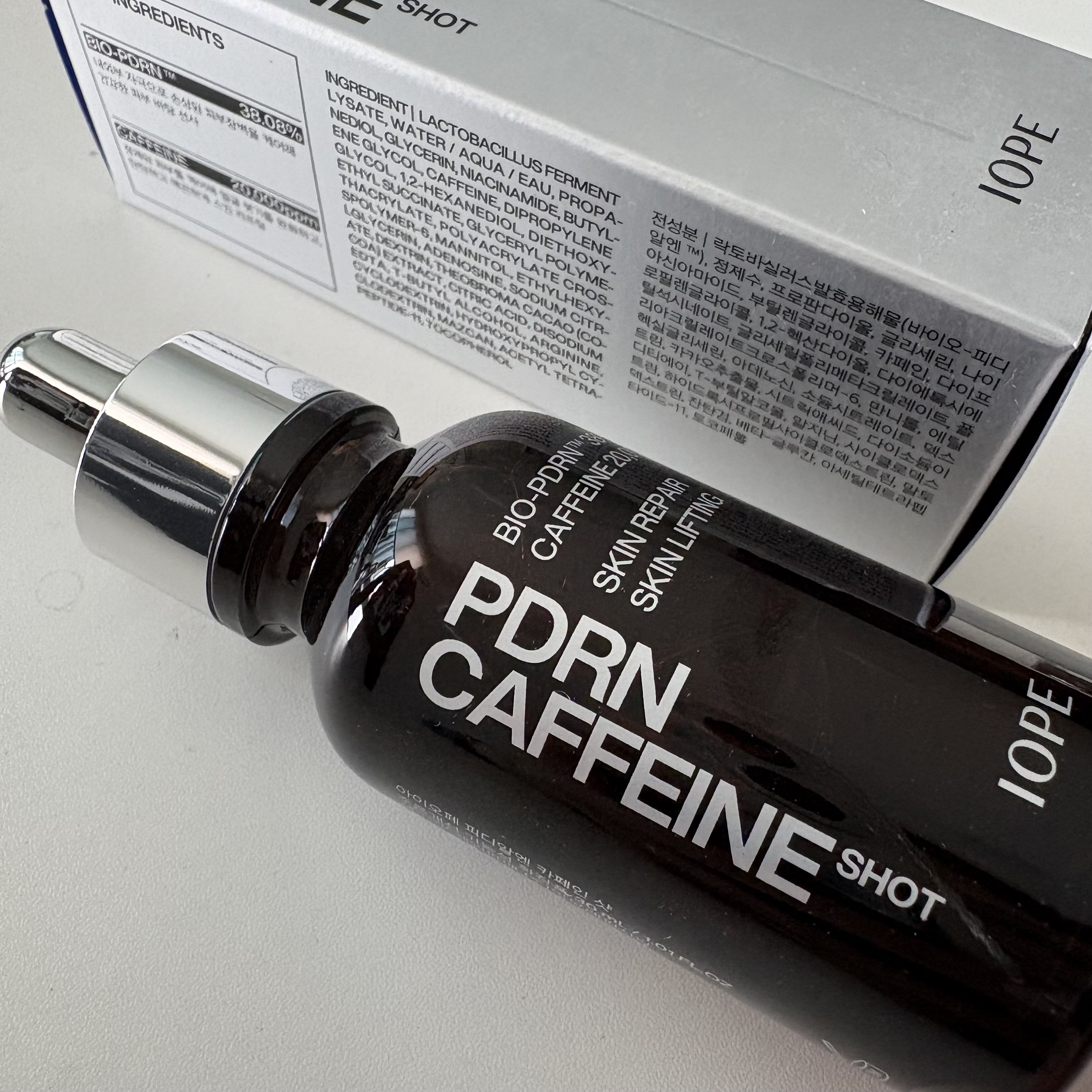 PDRNカフェインショット/IOPE/美容液を使ったクチコミ（2枚目）