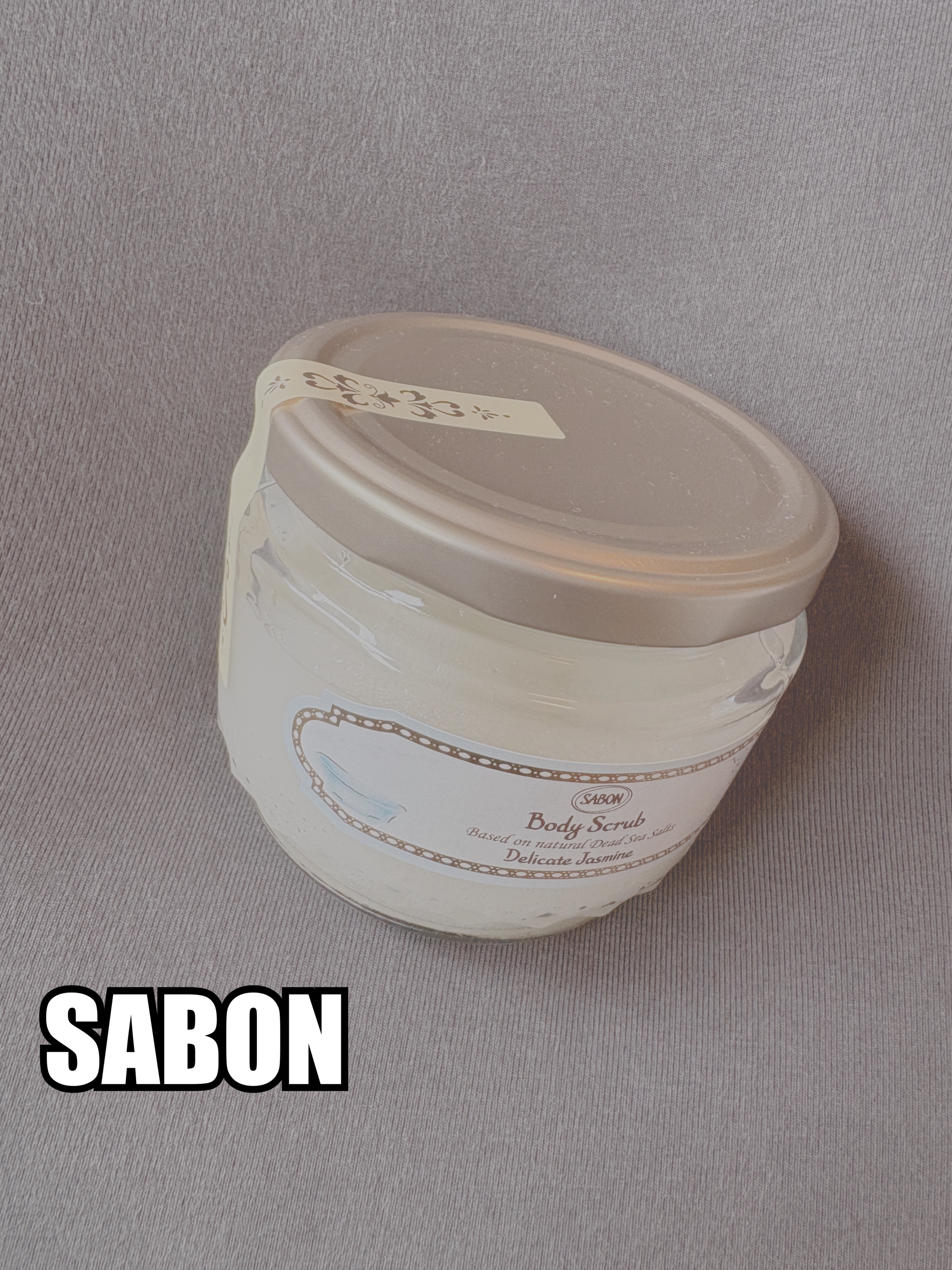 ボディスクラブ デリケート・ジャスミン/SABON/ボディスクラブを使ったクチコミ（1枚目）