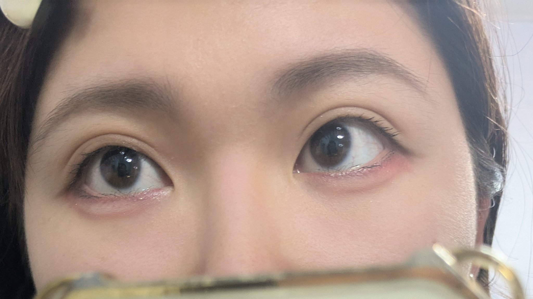 ヌーディーグラデアイズ BE254/インテグレート/アイシャドウパレットを使ったクチコミ（2枚目）