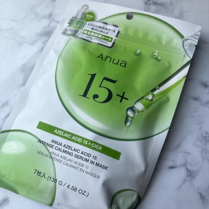 アゼライン酸15 インテンスカーミングセラムインマスク/Anua/シートマスク・パックを使ったクチコミ(1枚目)