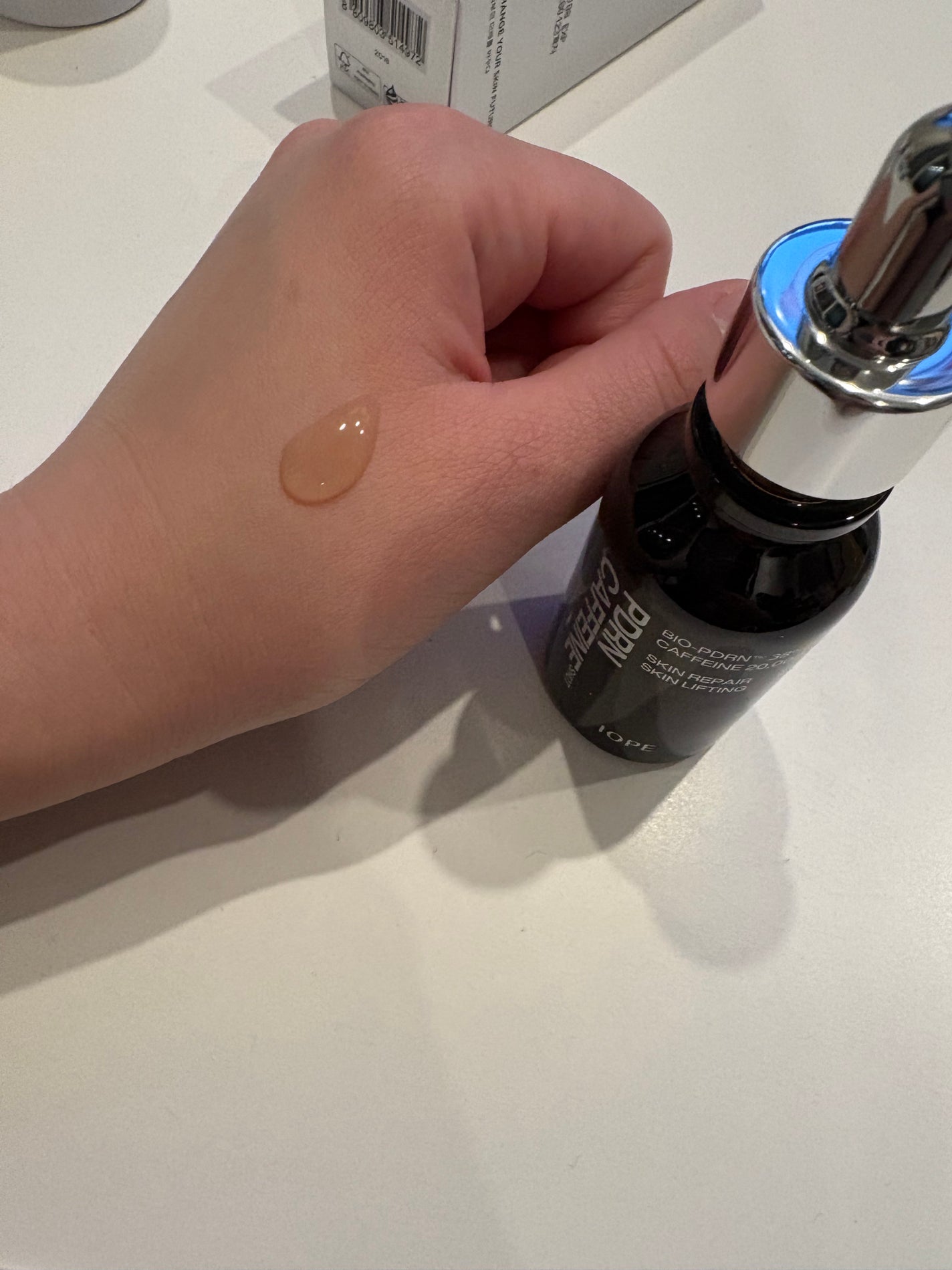 PDRNカフェインショット/IOPE/美容液を使ったクチコミ(2枚目)