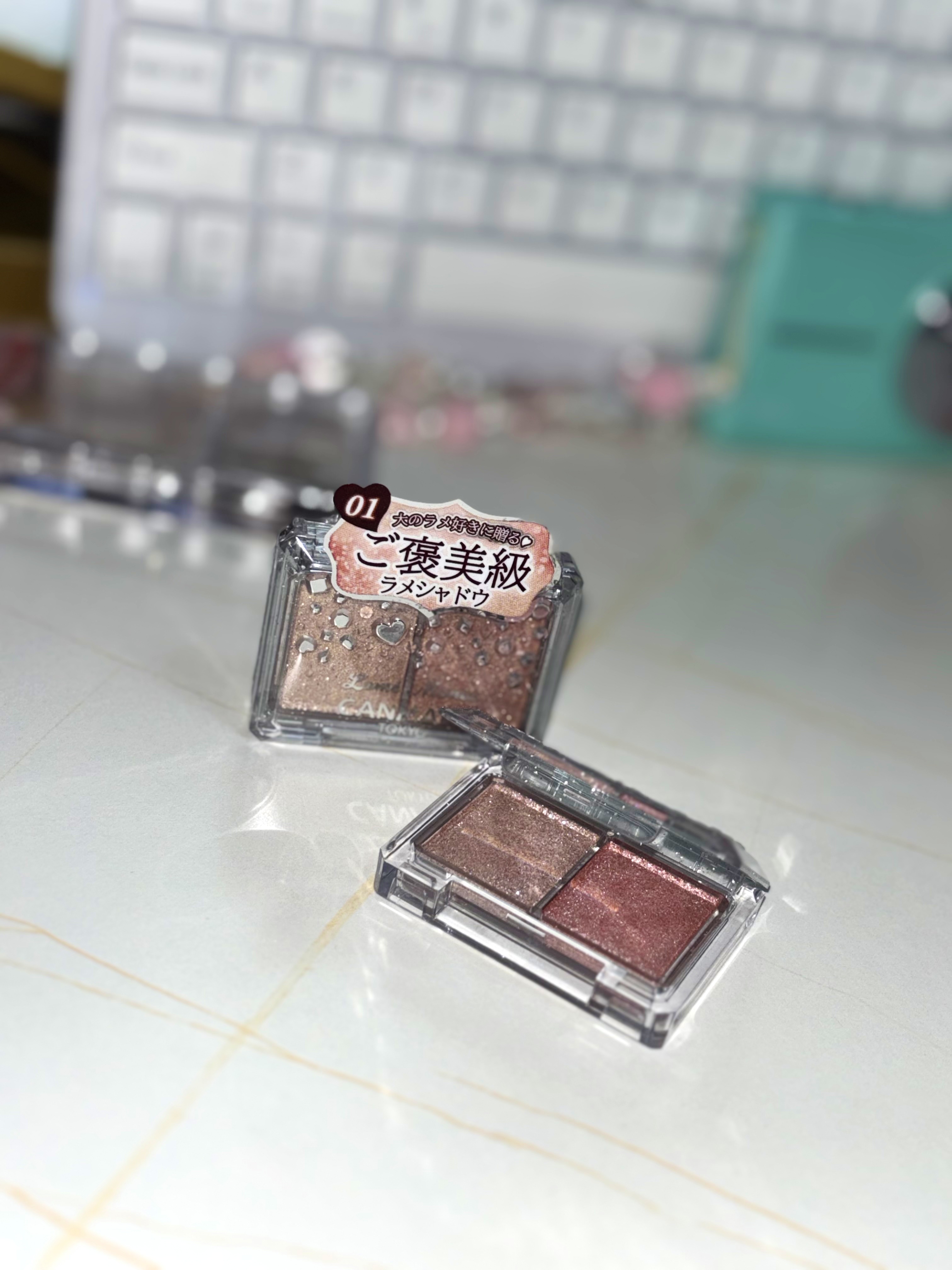ラメマニア/キャンメイク/アイシャドウを使ったクチコミ（1枚目）