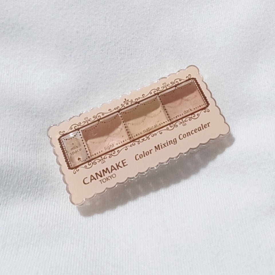 カラーミキシングコンシーラー/キャンメイク/パレットコンシーラーを使ったクチコミ(1枚目)