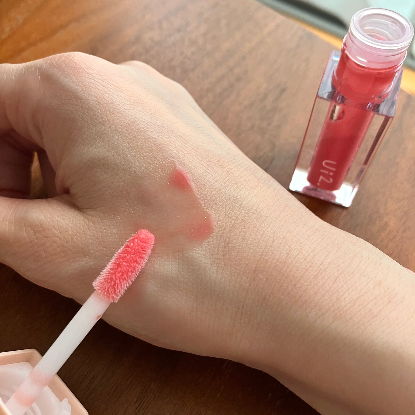 ニードルプランパー 電撃チェリー/Ui2./リッププランパーを使ったクチコミ(2枚目)