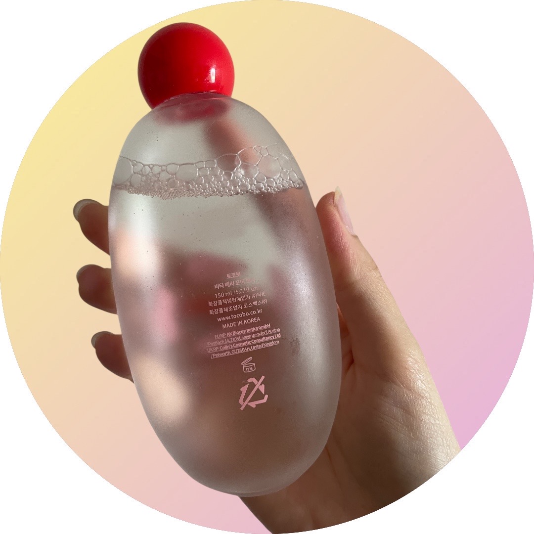 ビタベリーポアトナー/TOCOBO/化粧水を使ったクチコミ（2枚目）