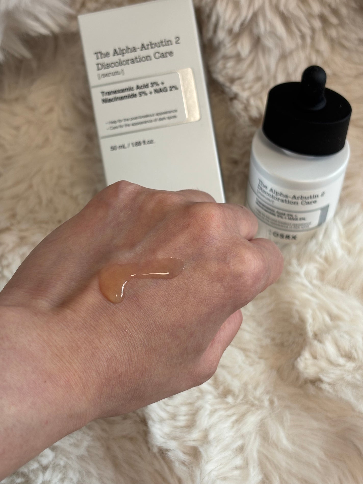RXザ・アルファアルブチン2 ニキビ跡ケアセラム/COSRX/美容液を使ったクチコミ(4枚目)