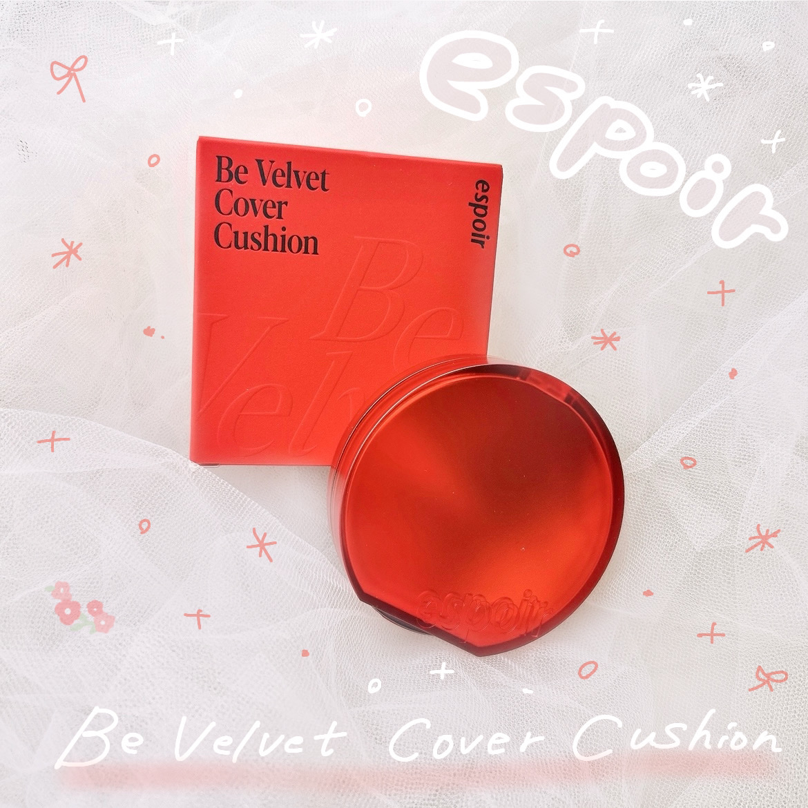 ビーベルベットカバークッション/espoir/クッションファンデーションを使ったクチコミ（1枚目）