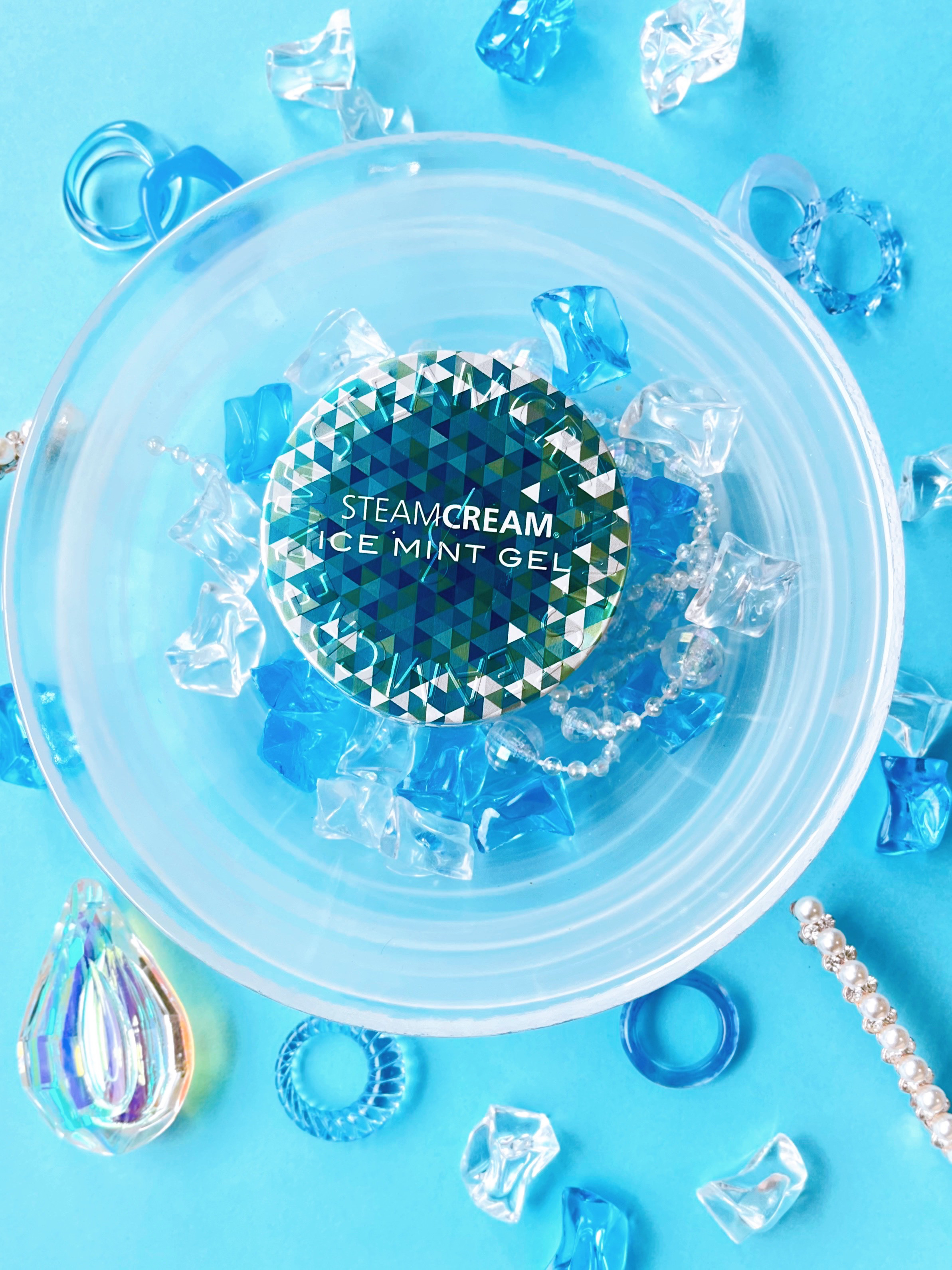 スチームクリーム アイスミント ジェル/STEAMCREAM/ボディローションを使ったクチコミ（1枚目）