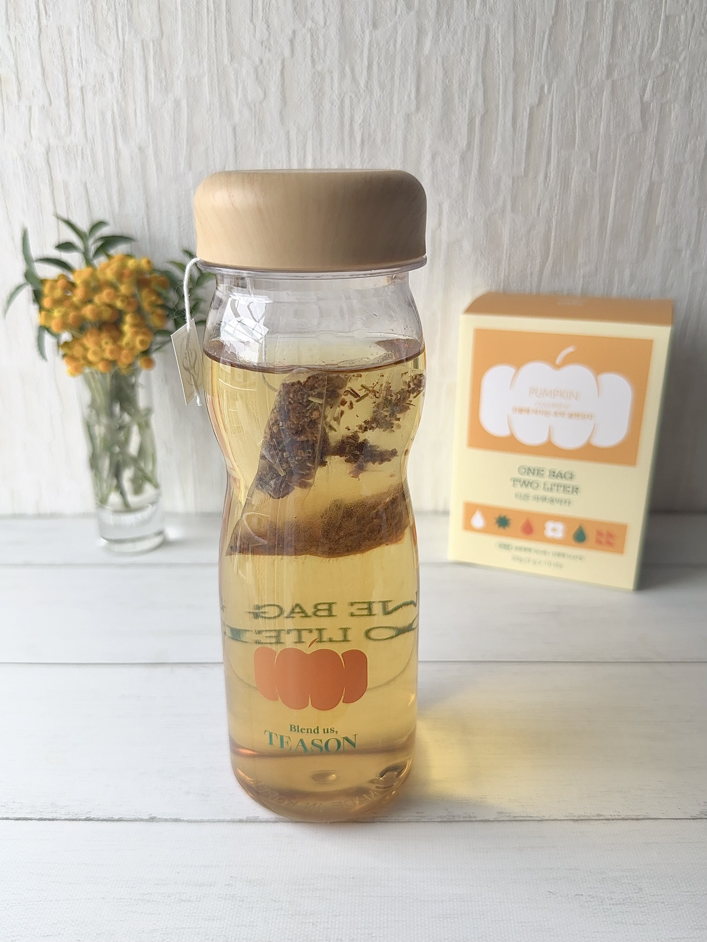 デイリーフィット パンプキンティー/TEASON/美容ドリンクを使ったクチコミ（3枚目）