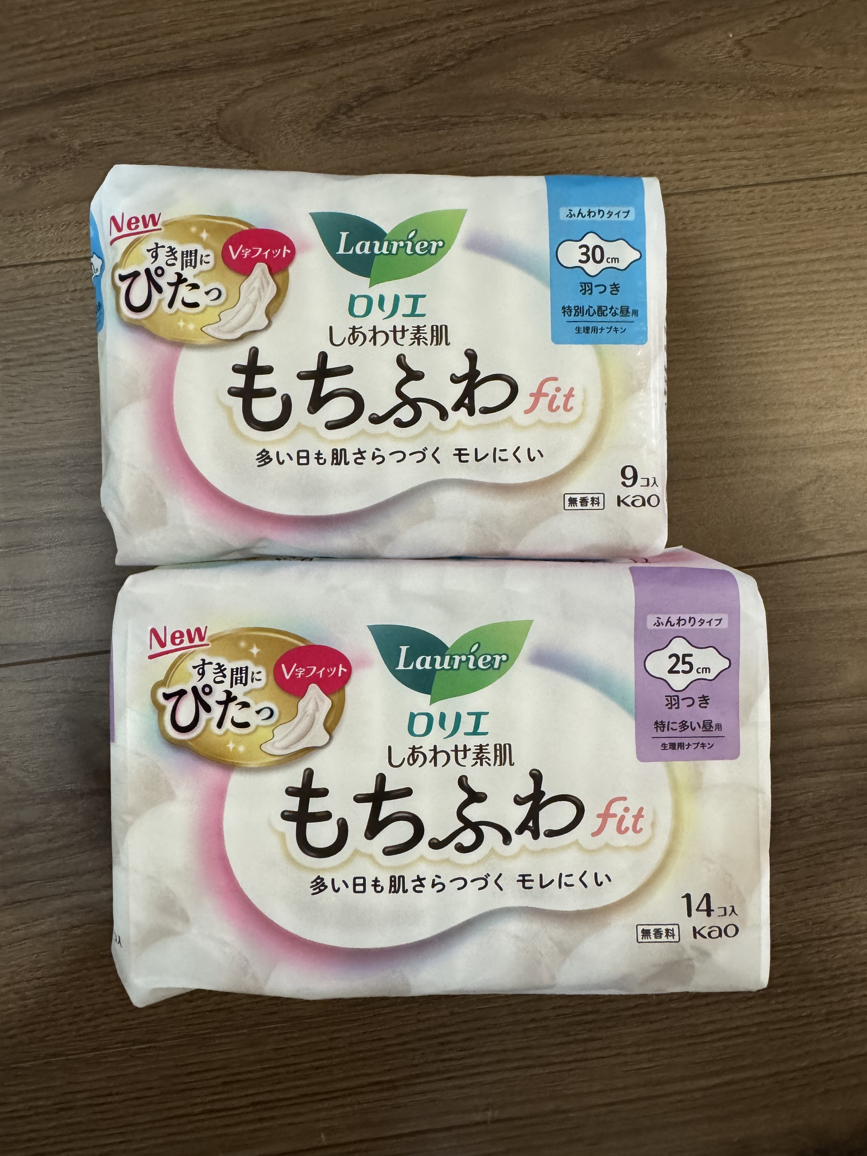 ロリエ もちふわ fit 25cm 羽つき 14コ入 (医薬部外品 )/ロリエ/ナプキンを使ったクチコミ（1枚目）