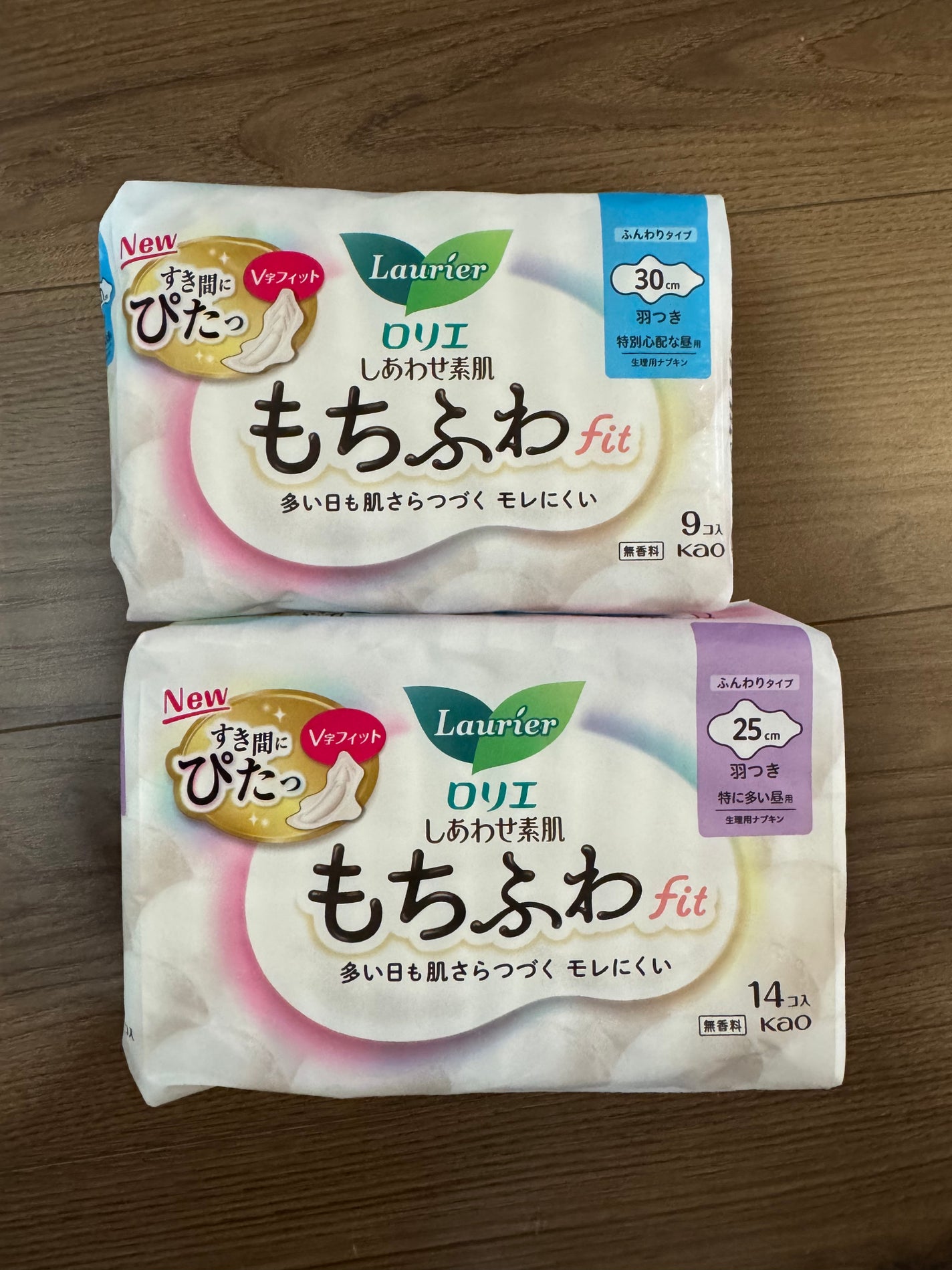 ロリエ もちふわ fit 25cm 羽つき 14コ入 (医薬部外品 )/ロリエ/ナプキンを使ったクチコミ(1枚目)