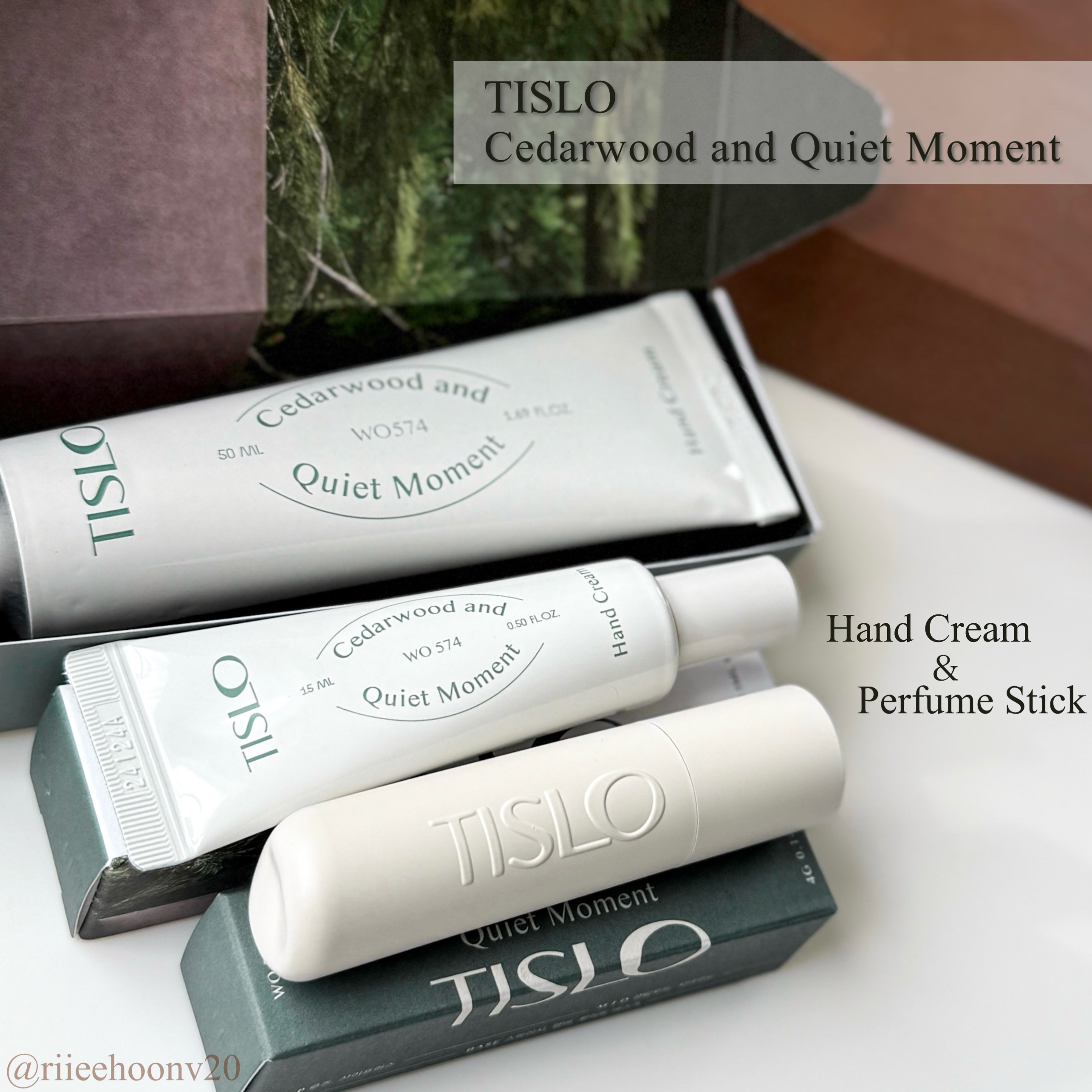 Cedarwood and Quiet Moment/Hand Cream/TISLO/ハンドクリームを使ったクチコミ（1枚目）