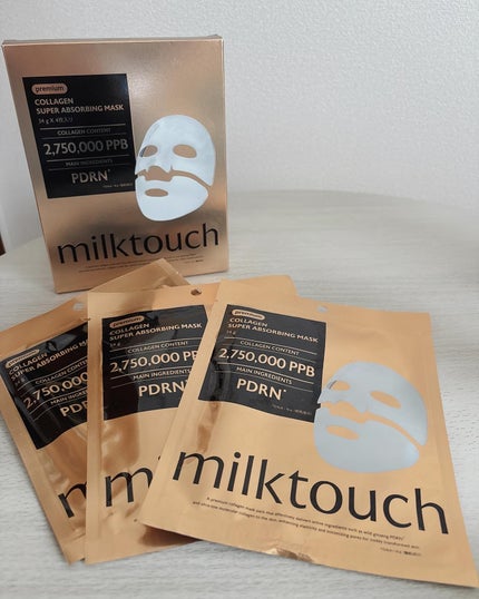 コラーゲンスーパーアブソービングマスク/Milk Touch/シートマスク・パックを使ったクチコミ(1枚目)