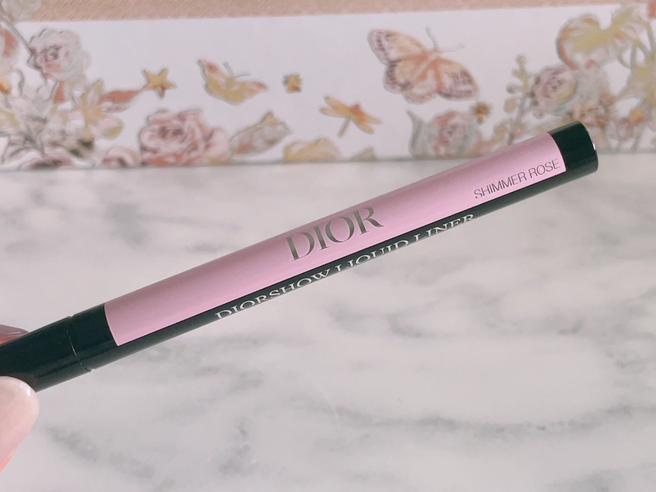 ディオールショウ リキッド ライナー ウォータープルーフ/Dior/リキッドアイライナーを使ったクチコミ(2枚目)