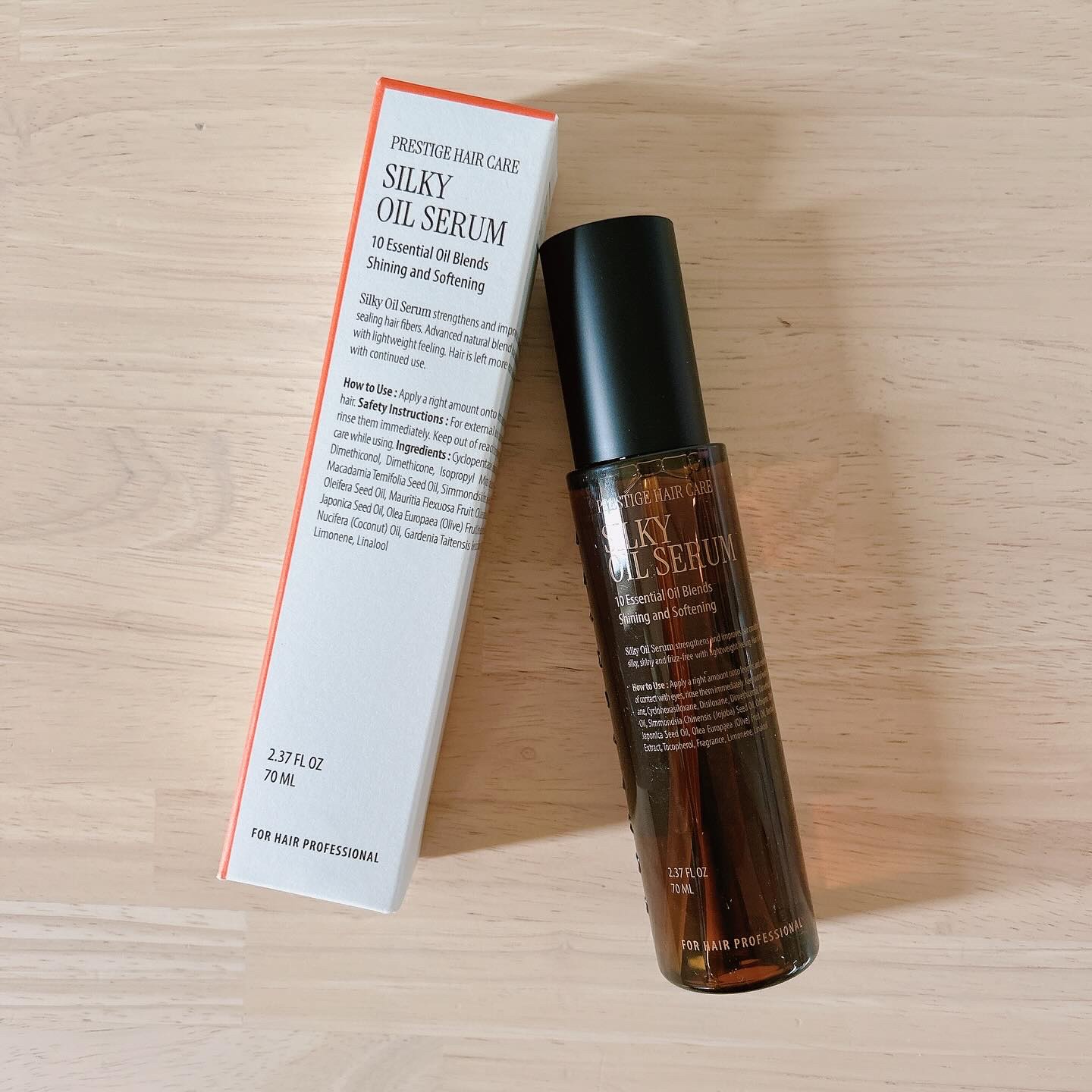 SILKY OIL SERUM/CULRY SHYLL/ヘアオイルを使ったクチコミ（1枚目）