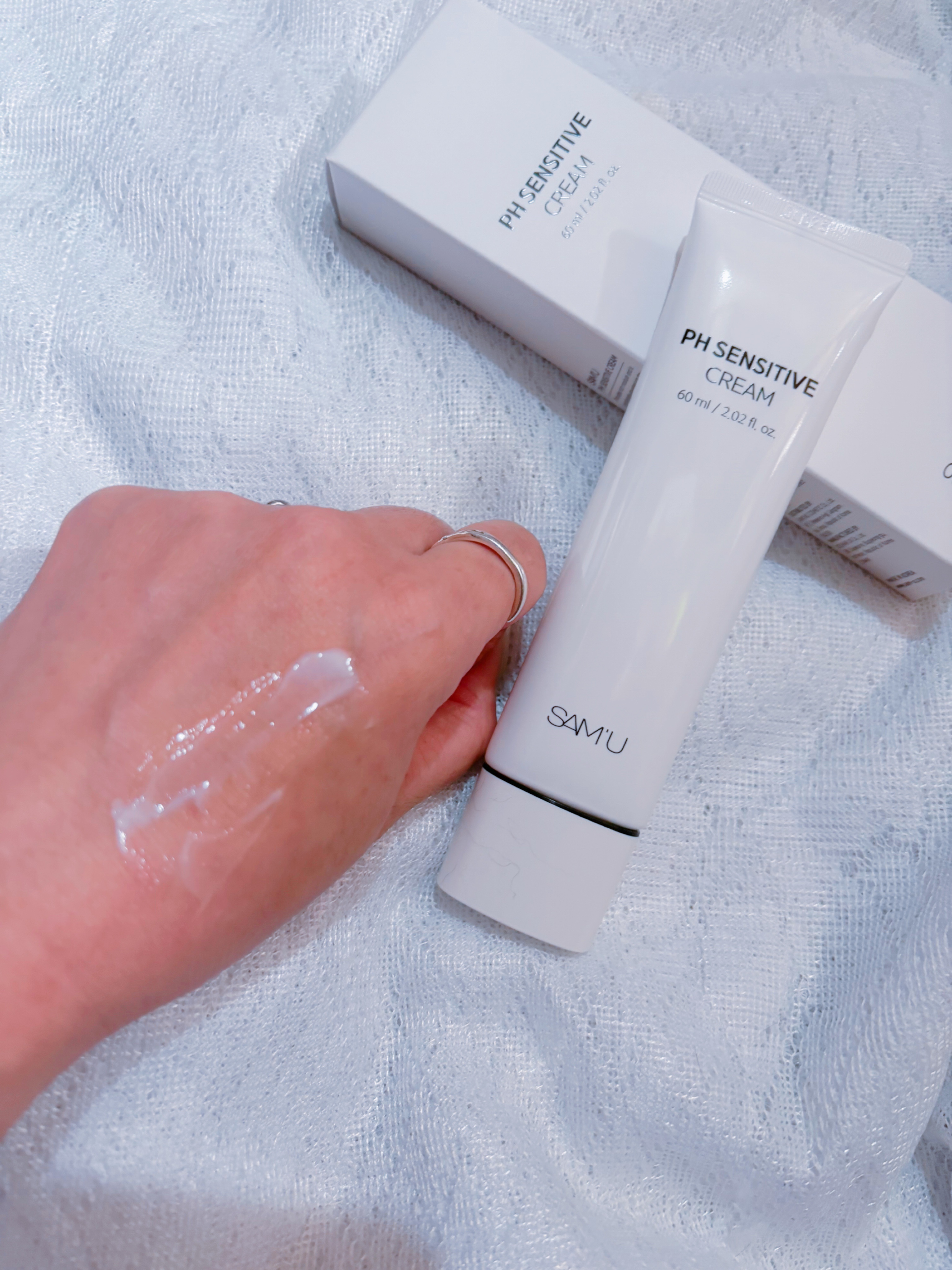 サミュ PHセンシティブクリーム/SAM'U/フェイスクリームを使ったクチコミ（3枚目）