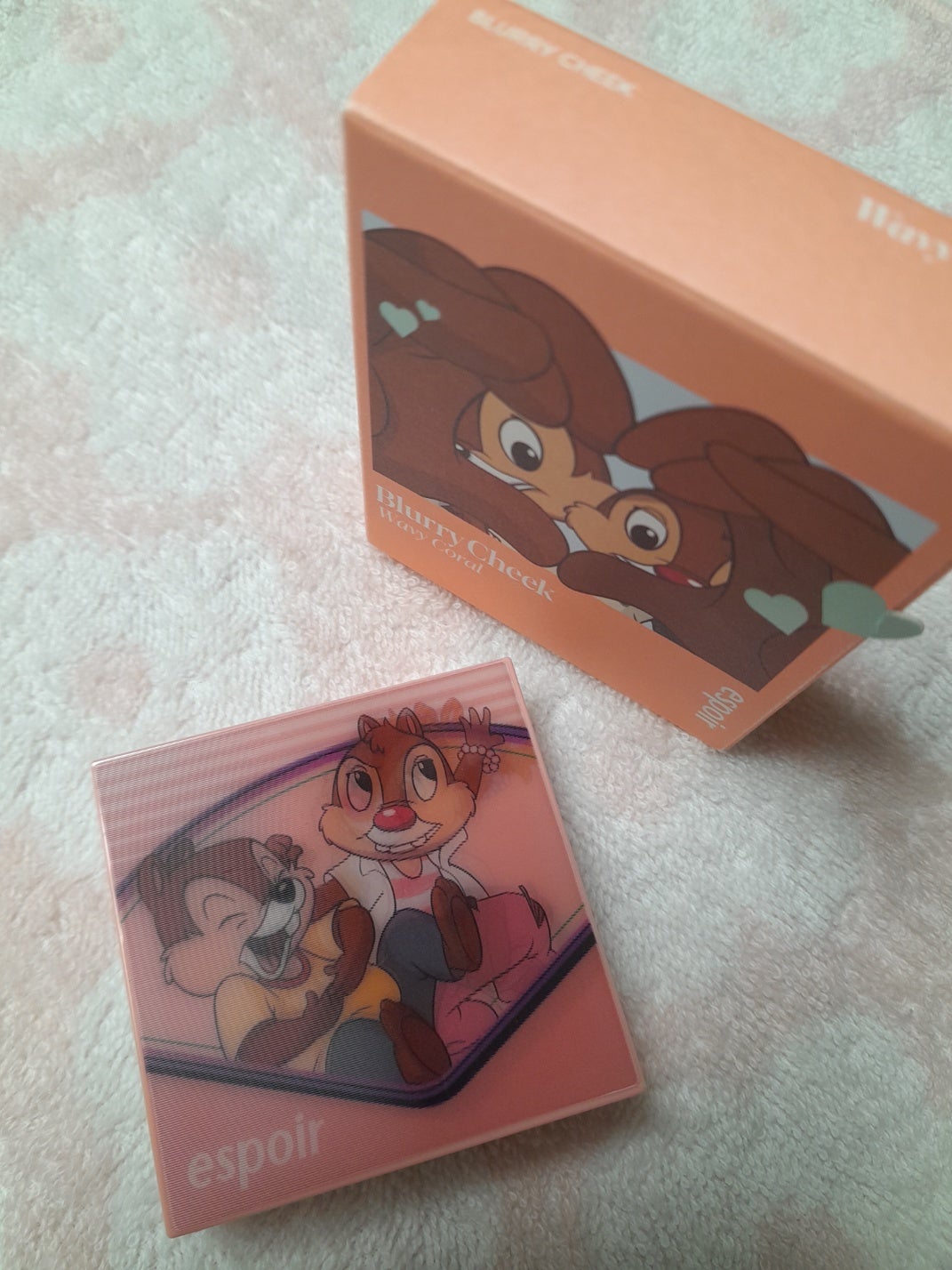 ブラリーチーク(ディズニーエディション)/espoir/チークを使ったクチコミ(1枚目)