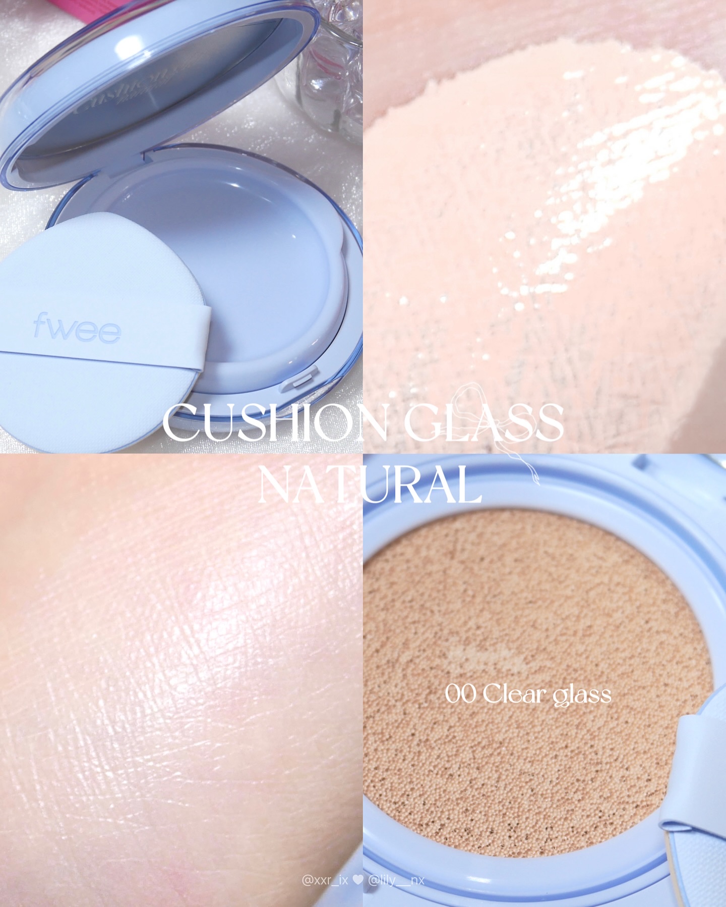 フィー クッションガラス ナチュラル/fwee/クッションファンデーションを使ったクチコミ（2枚目）