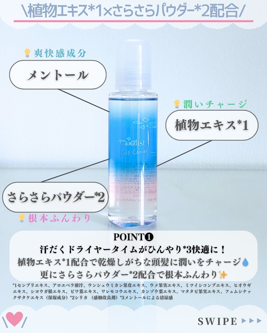 クーリスト スカルプクーラー フローラルミント/Coolist/頭皮ケアを使ったクチコミ（3枚目）