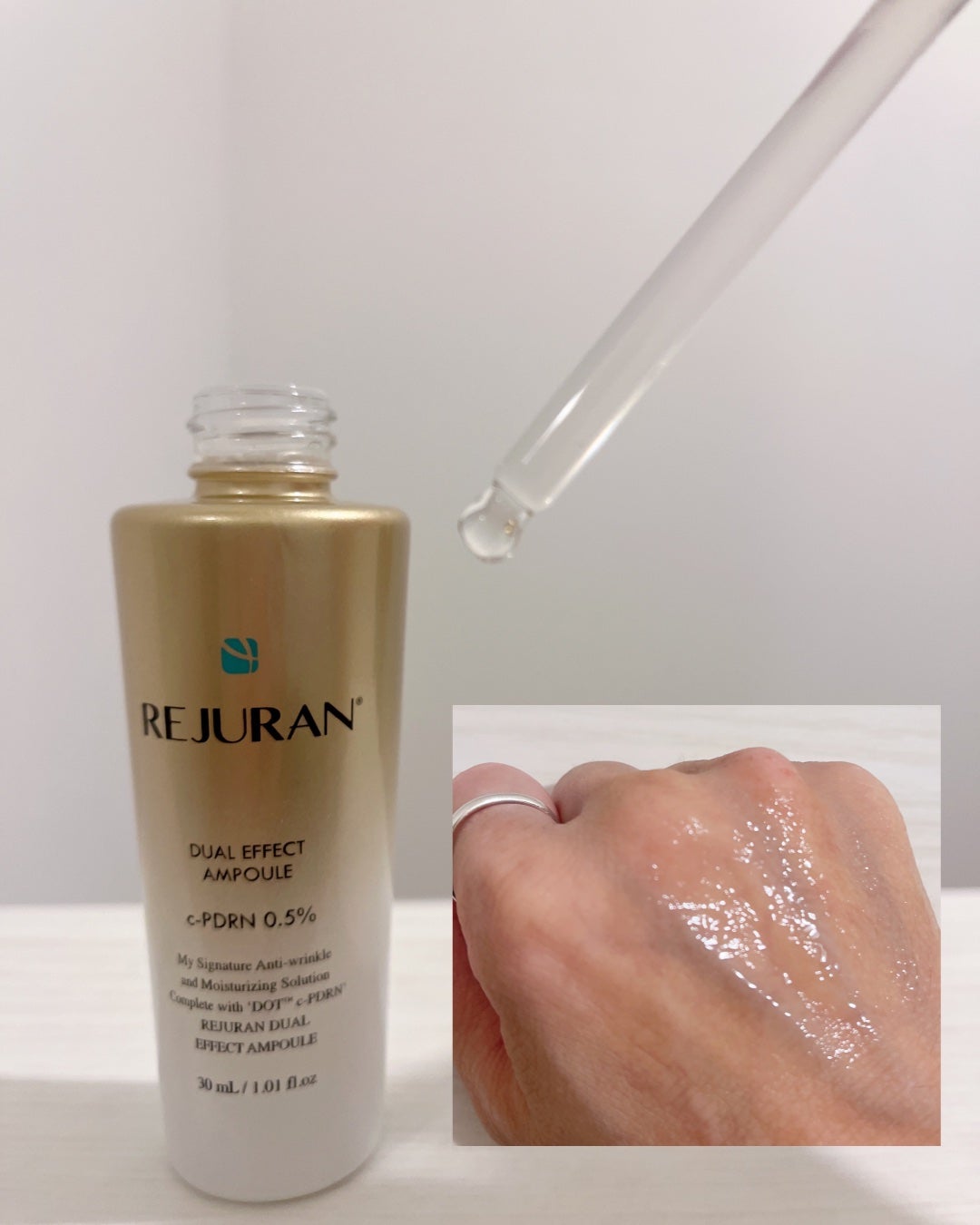 REJURAN デュアルエフェクトアンプル 30ml/REJURAN COSMETICS/美容液を使ったクチコミ(2枚目)