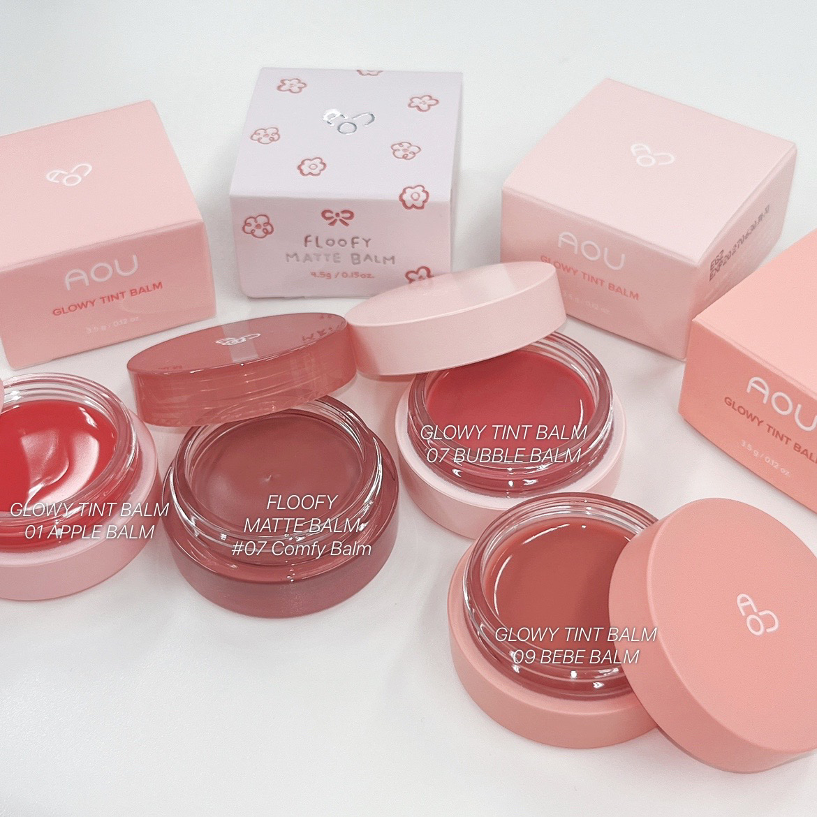 GLOWY TINT BALM/AOU/リップグロスを使ったクチコミ（1枚目）