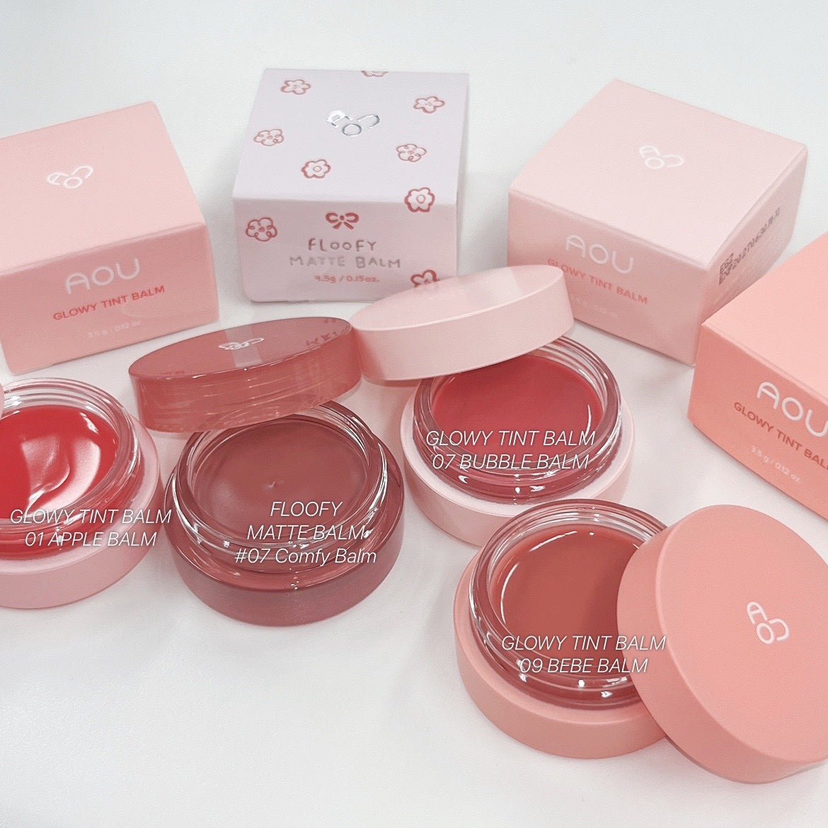 GLOWY TINT BALM/AOU/リップグロスを使ったクチコミ(1枚目)