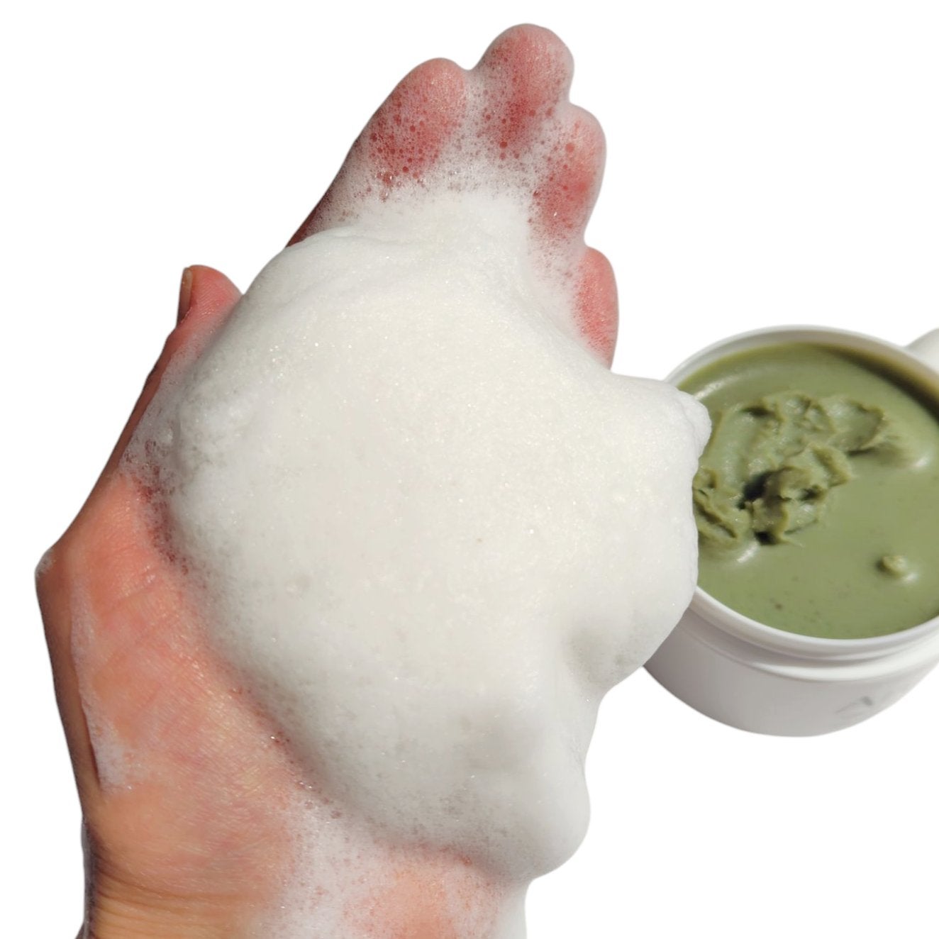 プレミアムもちソープ「グリーンアルティザン」/アレンシア/その他洗顔料を使ったクチコミ(6枚目)