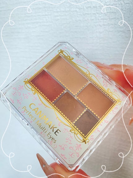 パーフェクトマルチアイズ/キャンメイク/アイシャドウパレットを使ったクチコミ(1枚目)