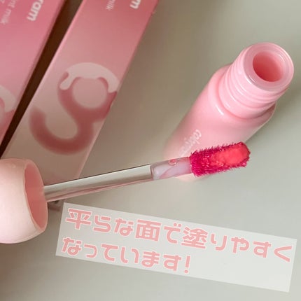 タンフルグラスティントミルク/Colorgram/リップティントを使ったクチコミ(3枚目)