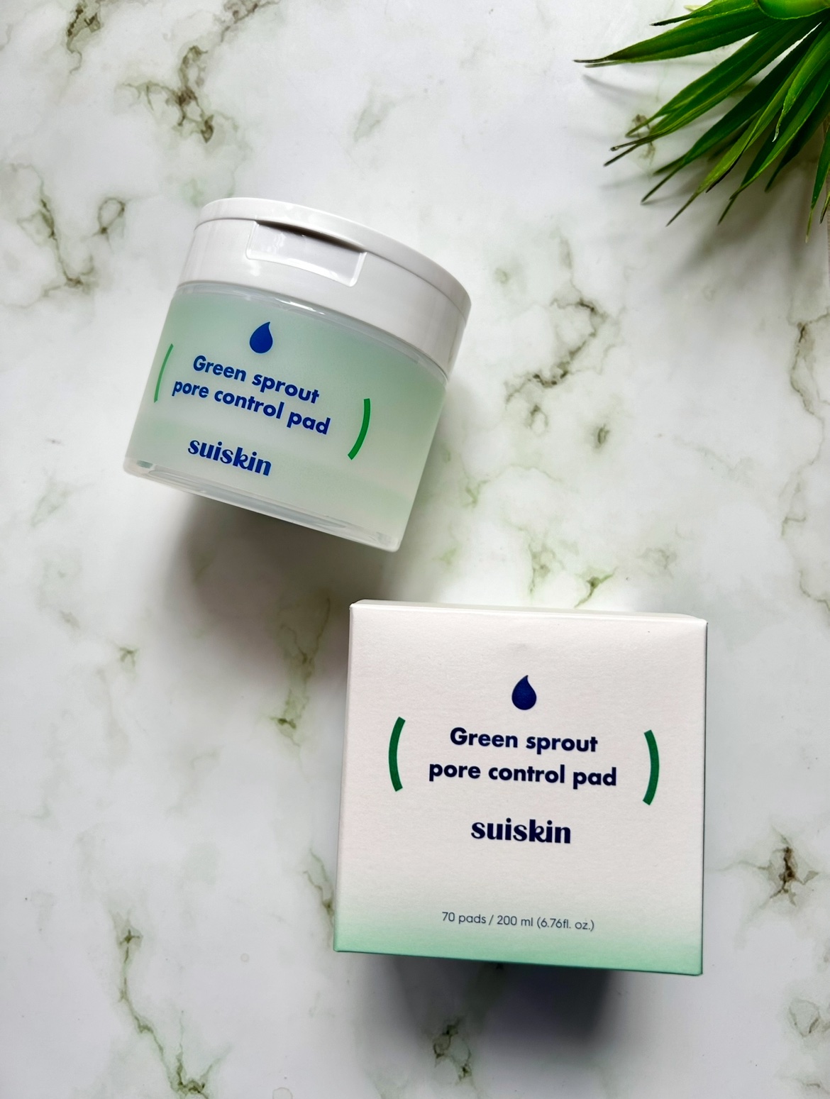 若芽ポアコントロール部分パック/suiskin/トナーパッドを使ったクチコミ（1枚目）