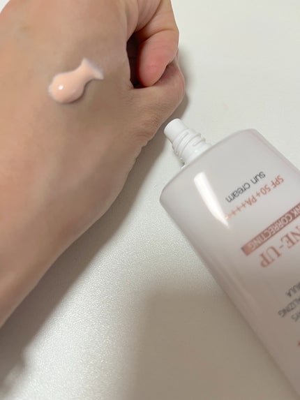 ウォータフルトーンアップサンクリーム/ダルバ/日焼け止めクリームを使ったクチコミ(3枚目)