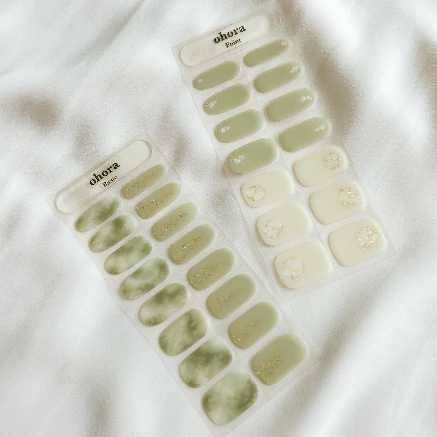 セミキュアジェルネイル(ペディキュア)/ohora/ネイルシールを使ったクチコミ（2枚目）