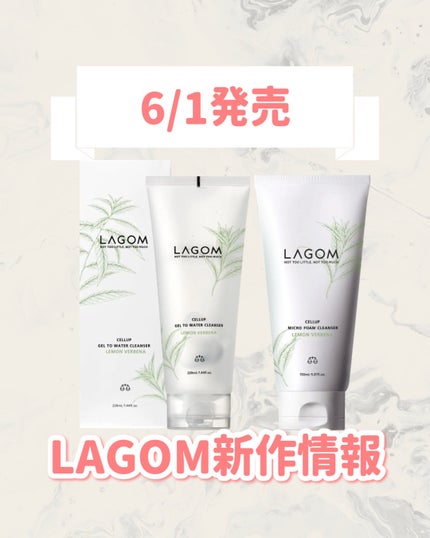 ジェルトゥウォーター クレンザー(LV)/LAGOM /その他洗顔料を使ったクチコミ(1枚目)