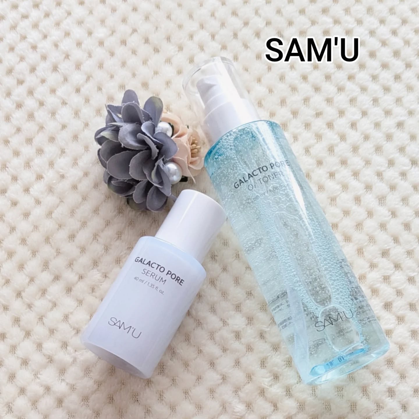 サミュ ガラクトポア セラム/SAM'U/美容液を使ったクチコミ（1枚目）