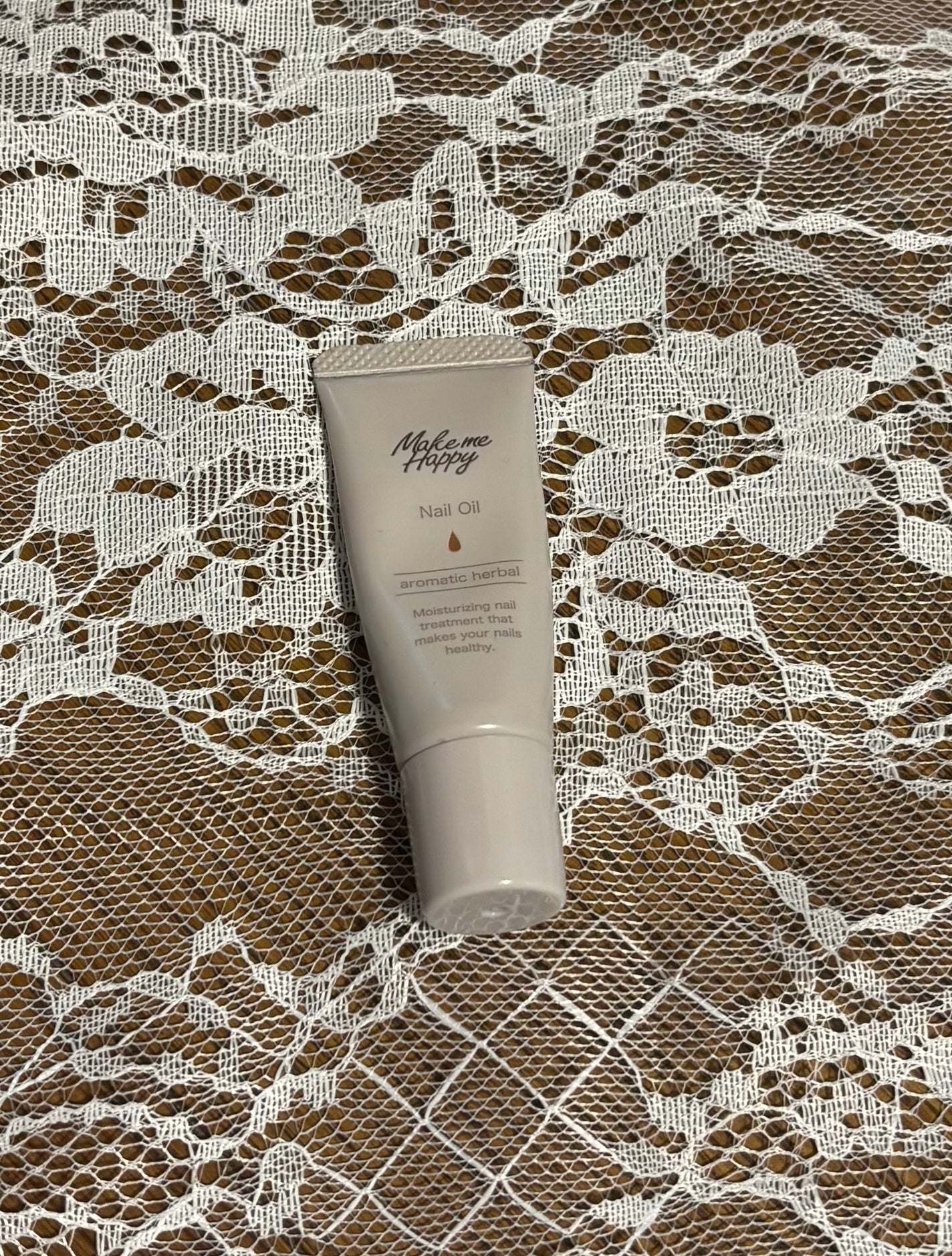 メイクミーハッピー ネイルオイル momo oolong/キャンメイク/ネイルオイル・トリートメントを使ったクチコミ(1枚目)