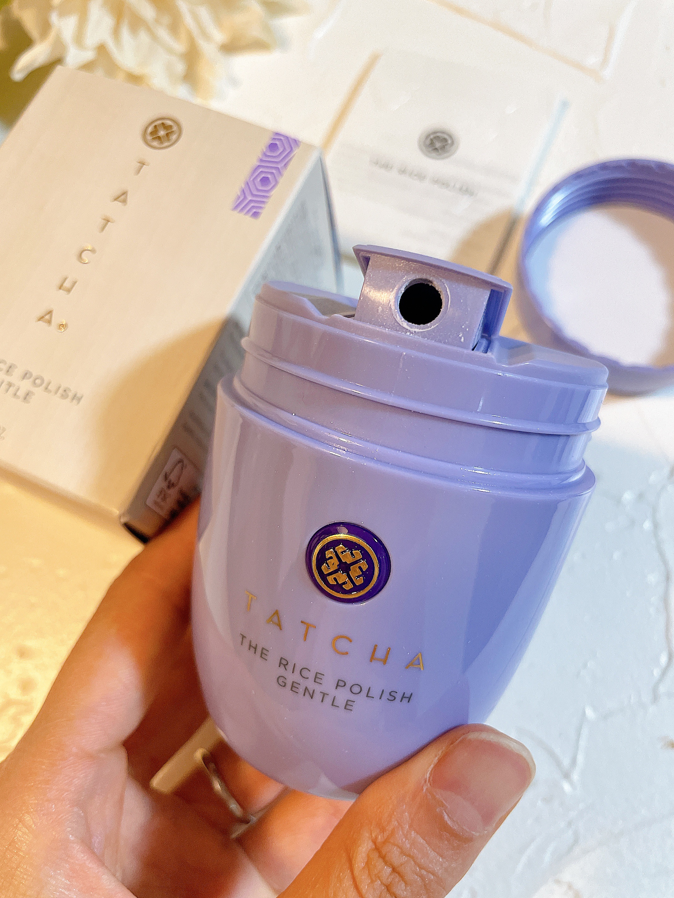 ライスポリッシュジェントル/タッチャ/洗顔パウダーを使ったクチコミ（3枚目）