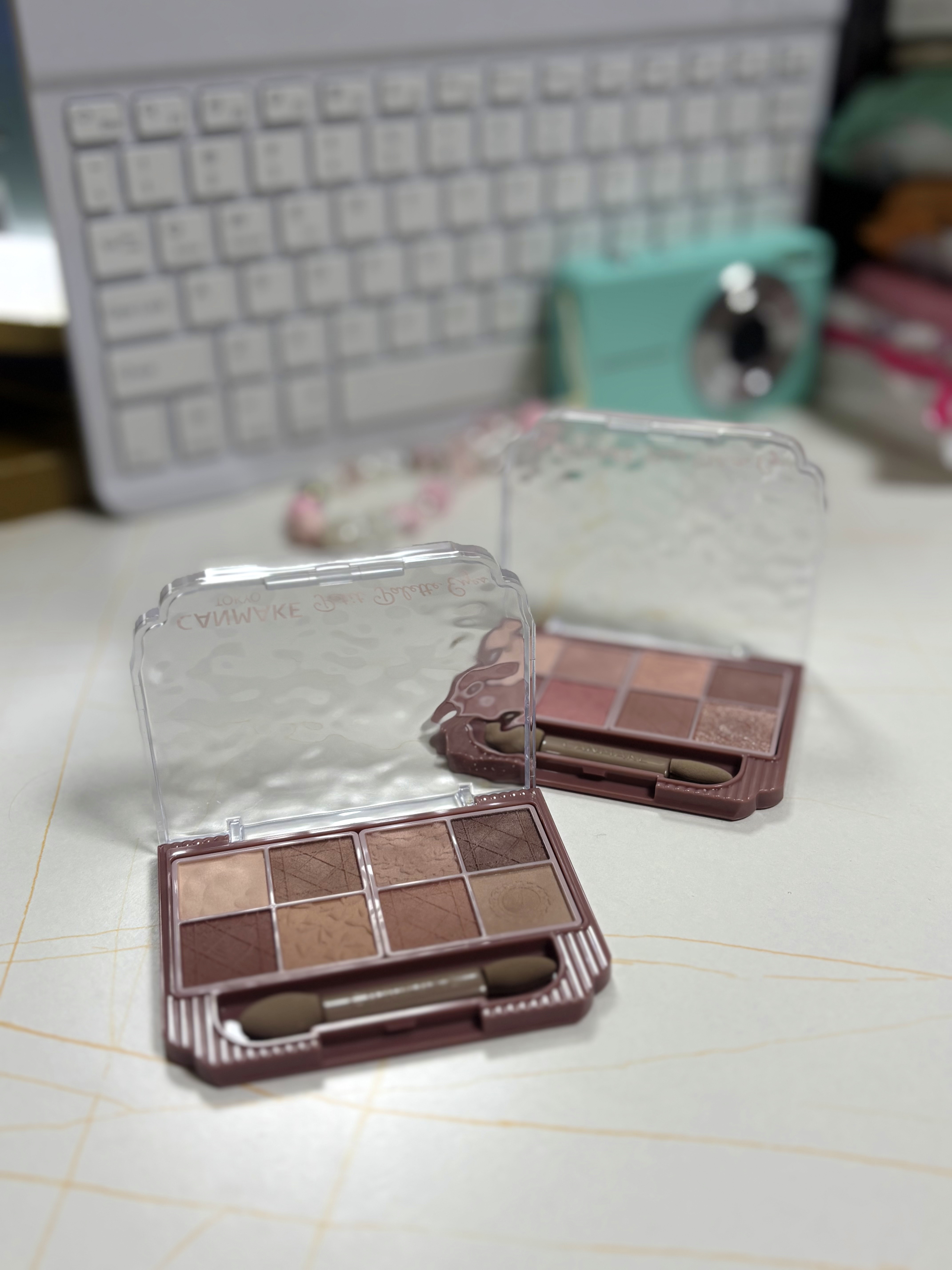 プティパレットアイズ（マットタイプ）/キャンメイク/パウダーアイシャドウを使ったクチコミ（1枚目）