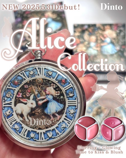 グローイングタイムトゥーキスアンドブラッシュ/Dinto/口紅を使ったクチコミ(1枚目)