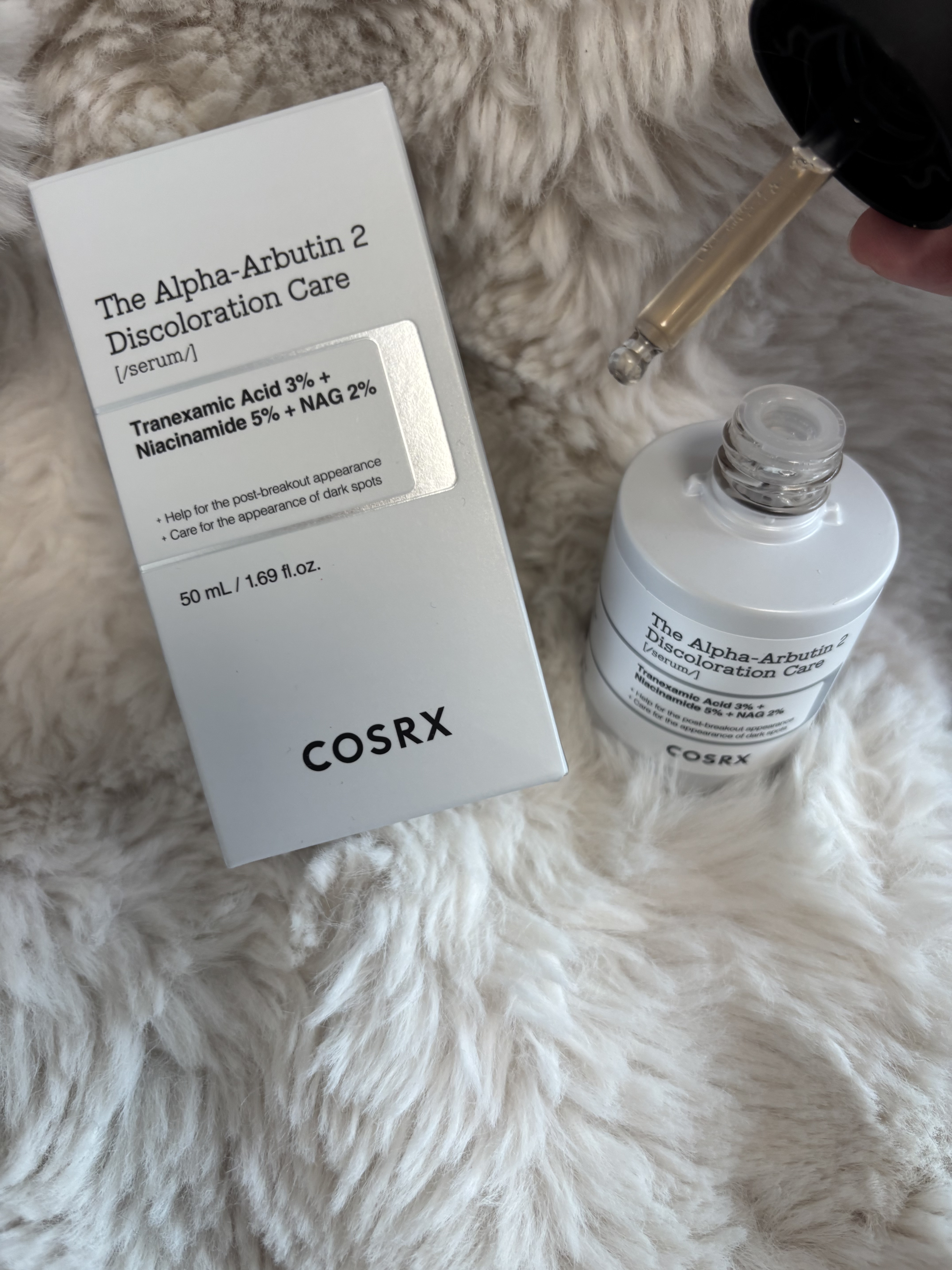 RXザ・アルファアルブチン2 ニキビ跡ケアセラム/COSRX/美容液を使ったクチコミ（2枚目）