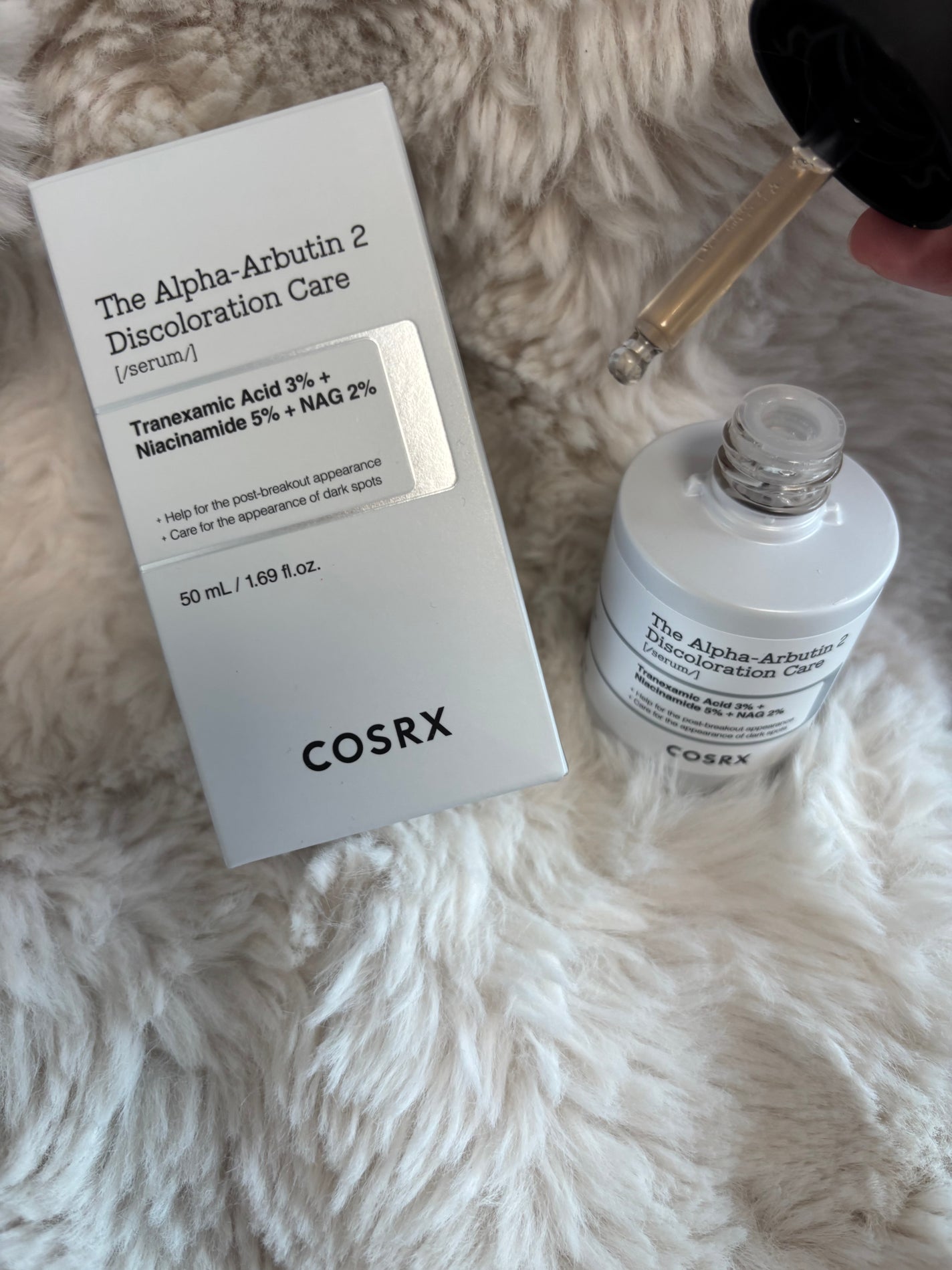 RXザ・アルファアルブチン2 ニキビ跡ケアセラム/COSRX/美容液を使ったクチコミ(2枚目)